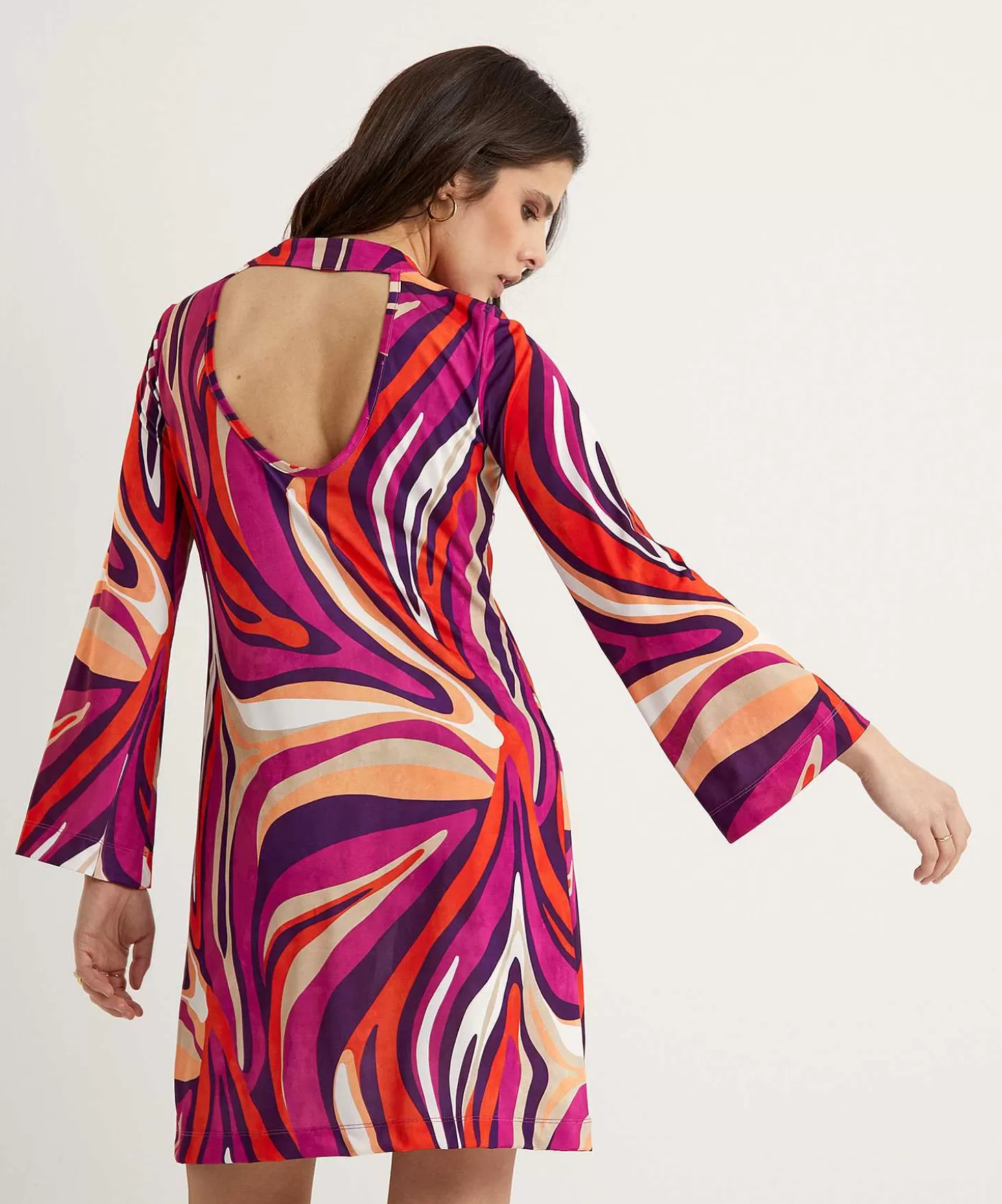 Slinky Dress Fancy Print*Ana Alcazar Clearance