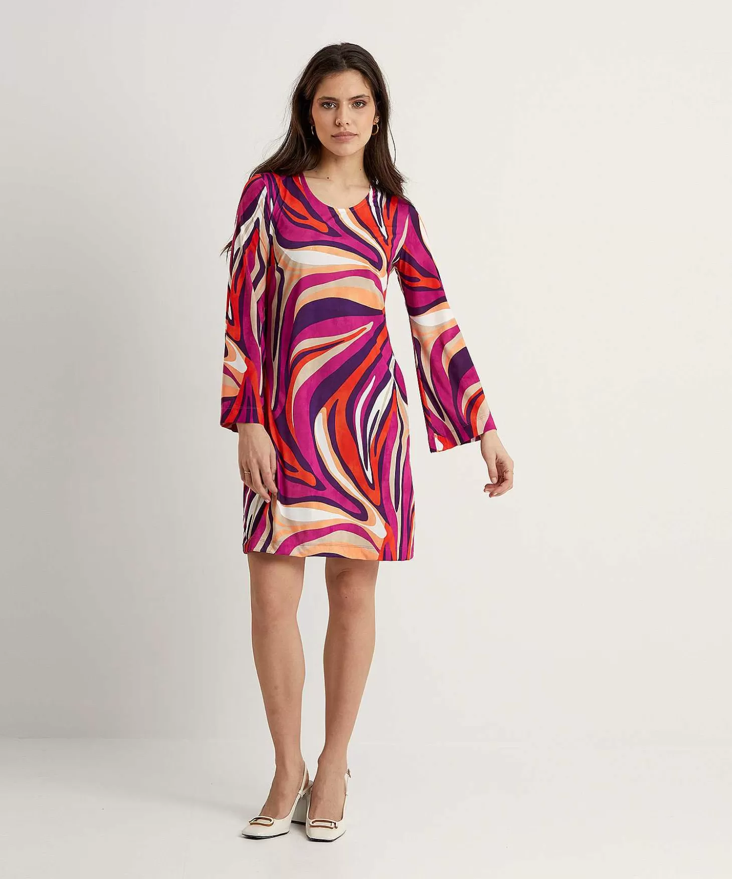 Slinky Dress Fancy Print*Ana Alcazar Clearance