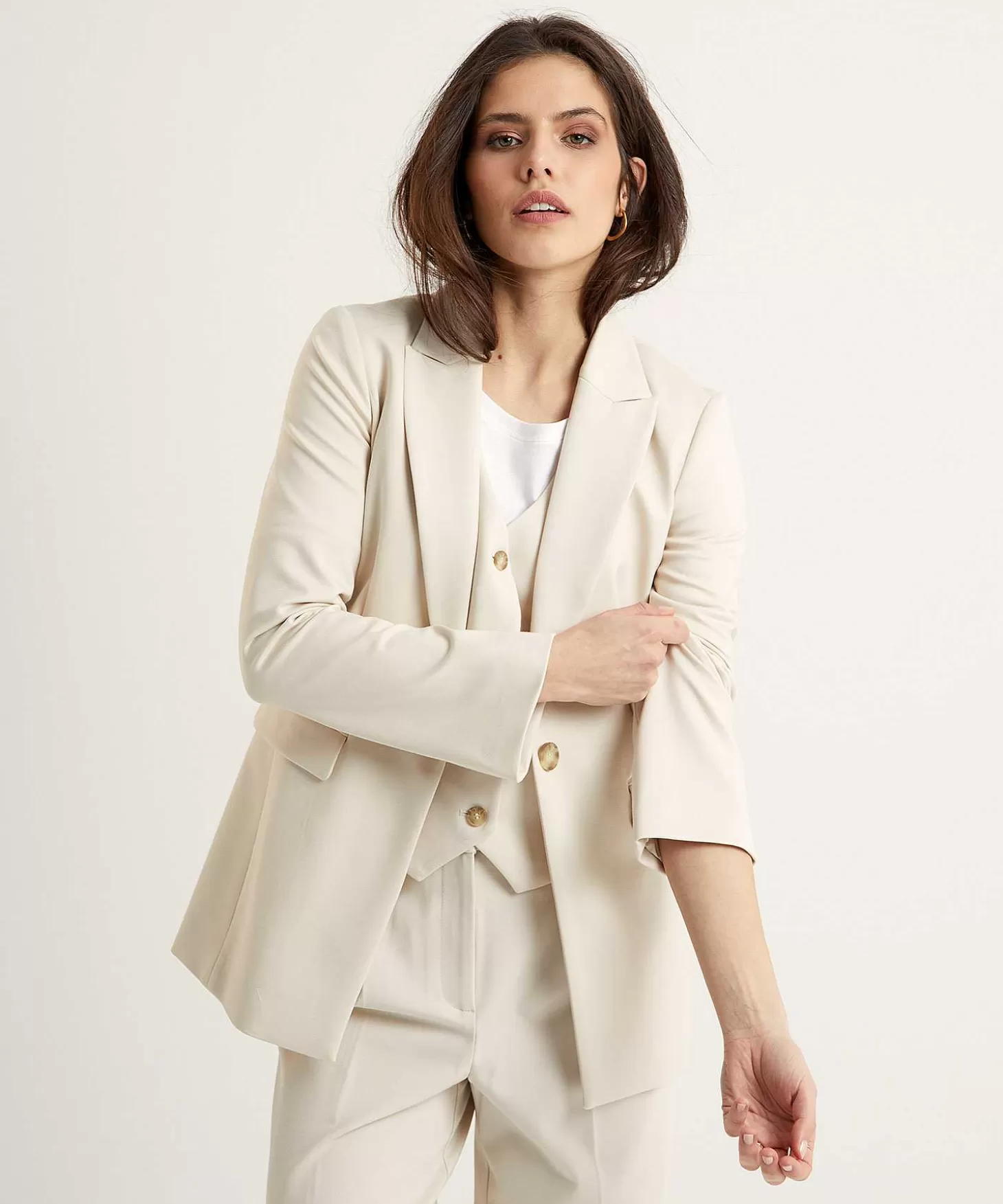 Beaumont Oversized Jersey Blazer Tatum*BEAUMONT APPAREL Best Sale