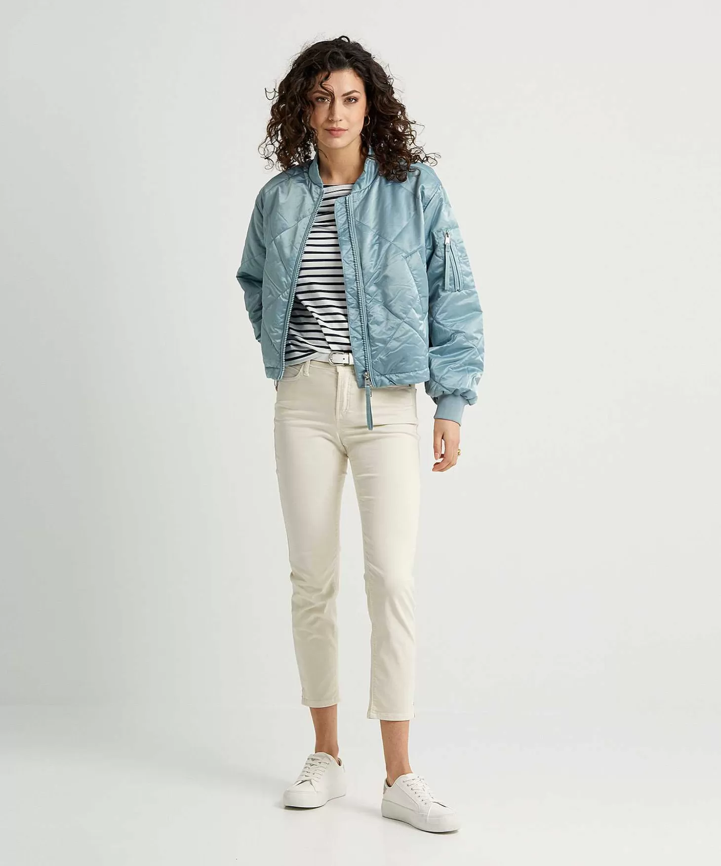 Silky Bomber Jacket Padded*Beaumont Cheap