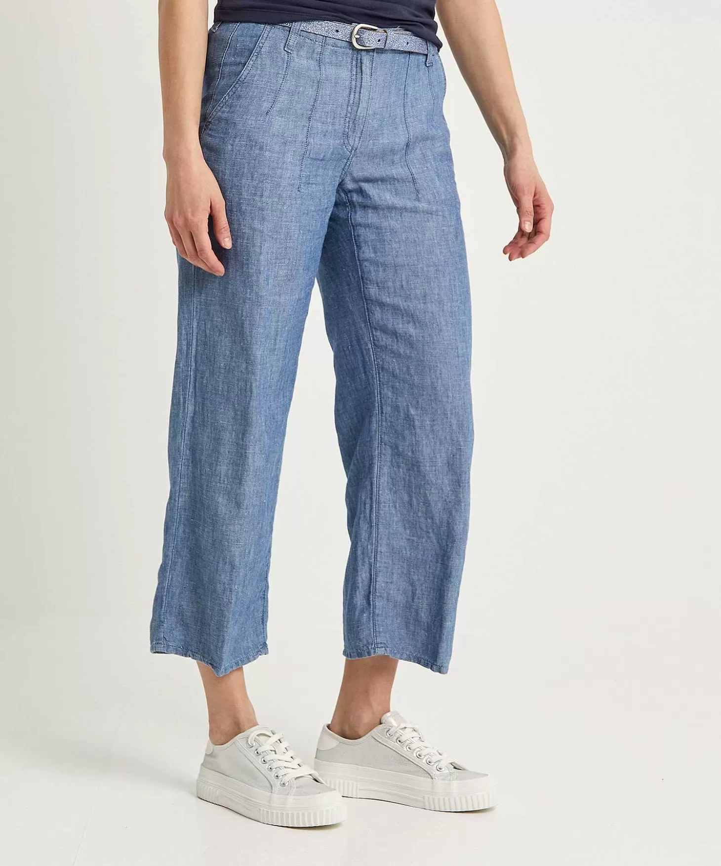 Cropped Soft Denim Pants Maine*Brax Store