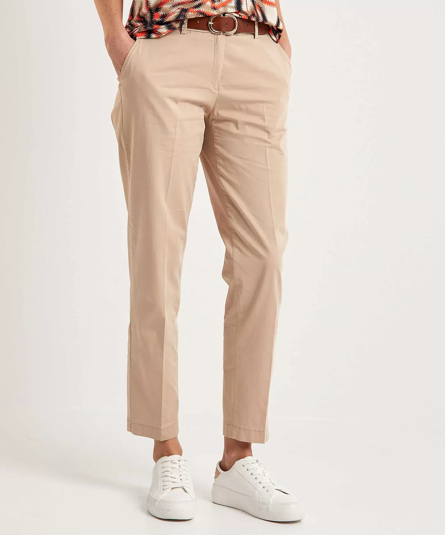 Cropped Ultra Light Chino Maron*Brax Sale