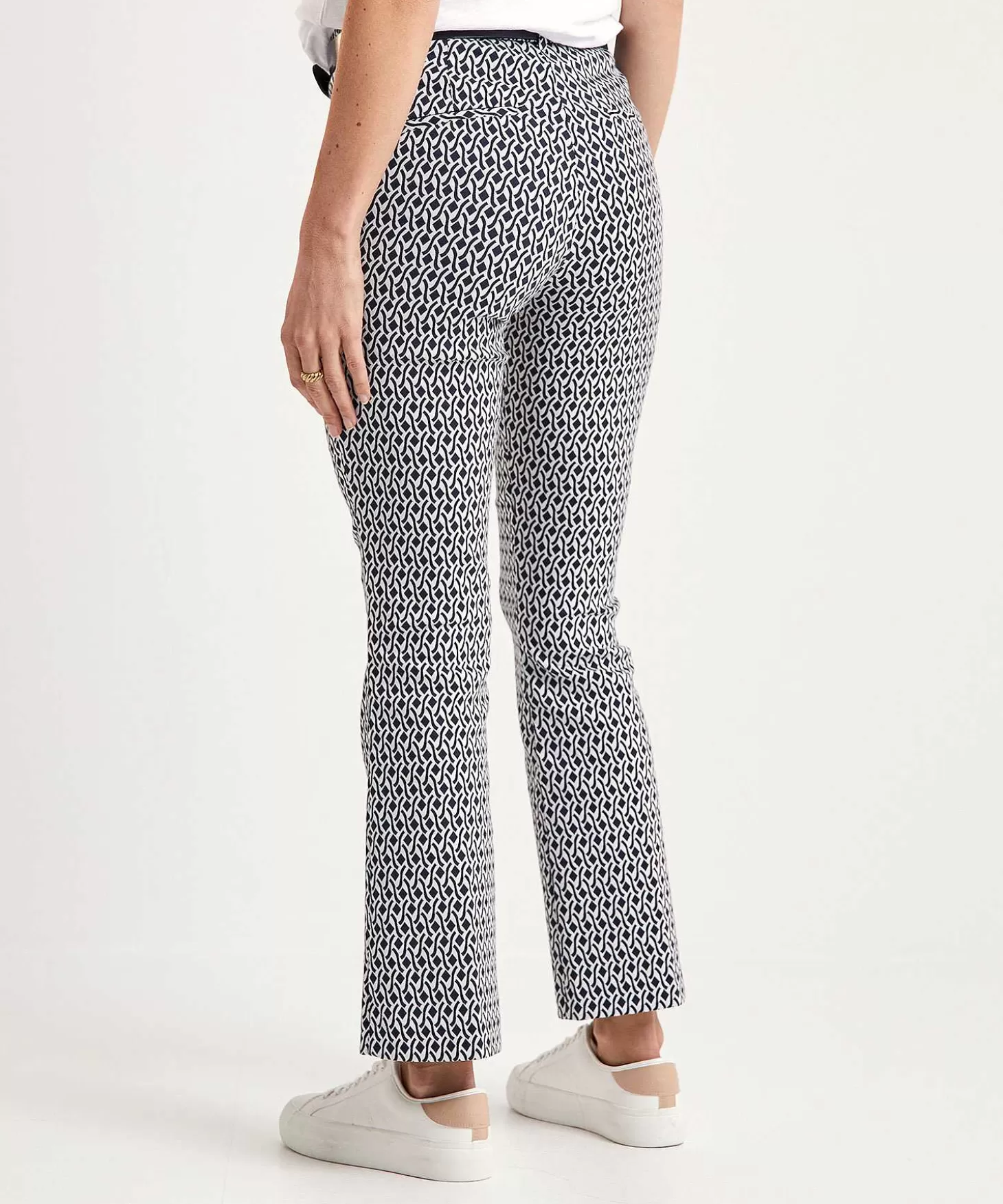 Kick Flare Pants Jacquard Shakira*Brax Fashion