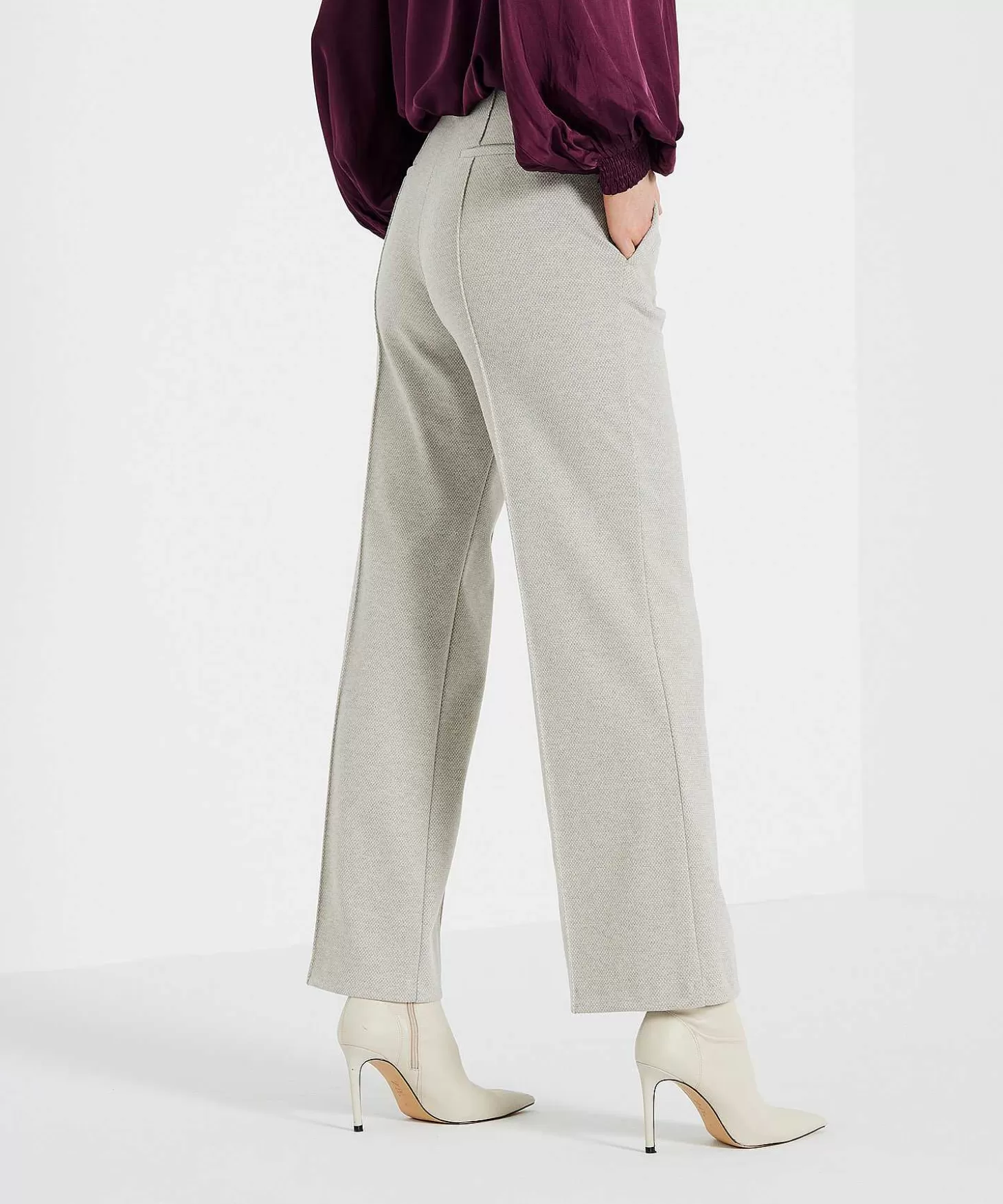 Wide Leg Pants Velvet Maine*Brax Fashion