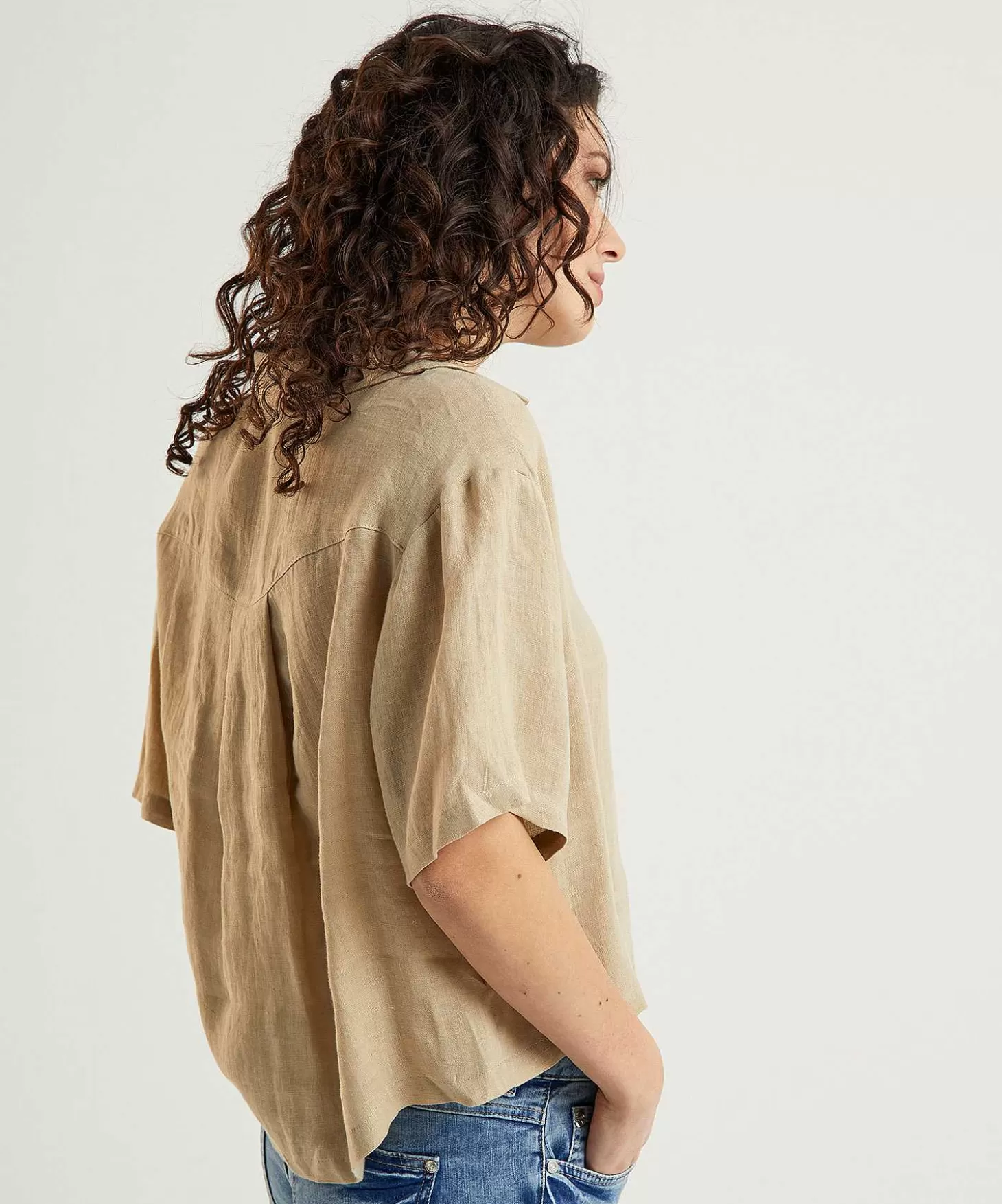 Linen Blouse Cris*By-Bar Best