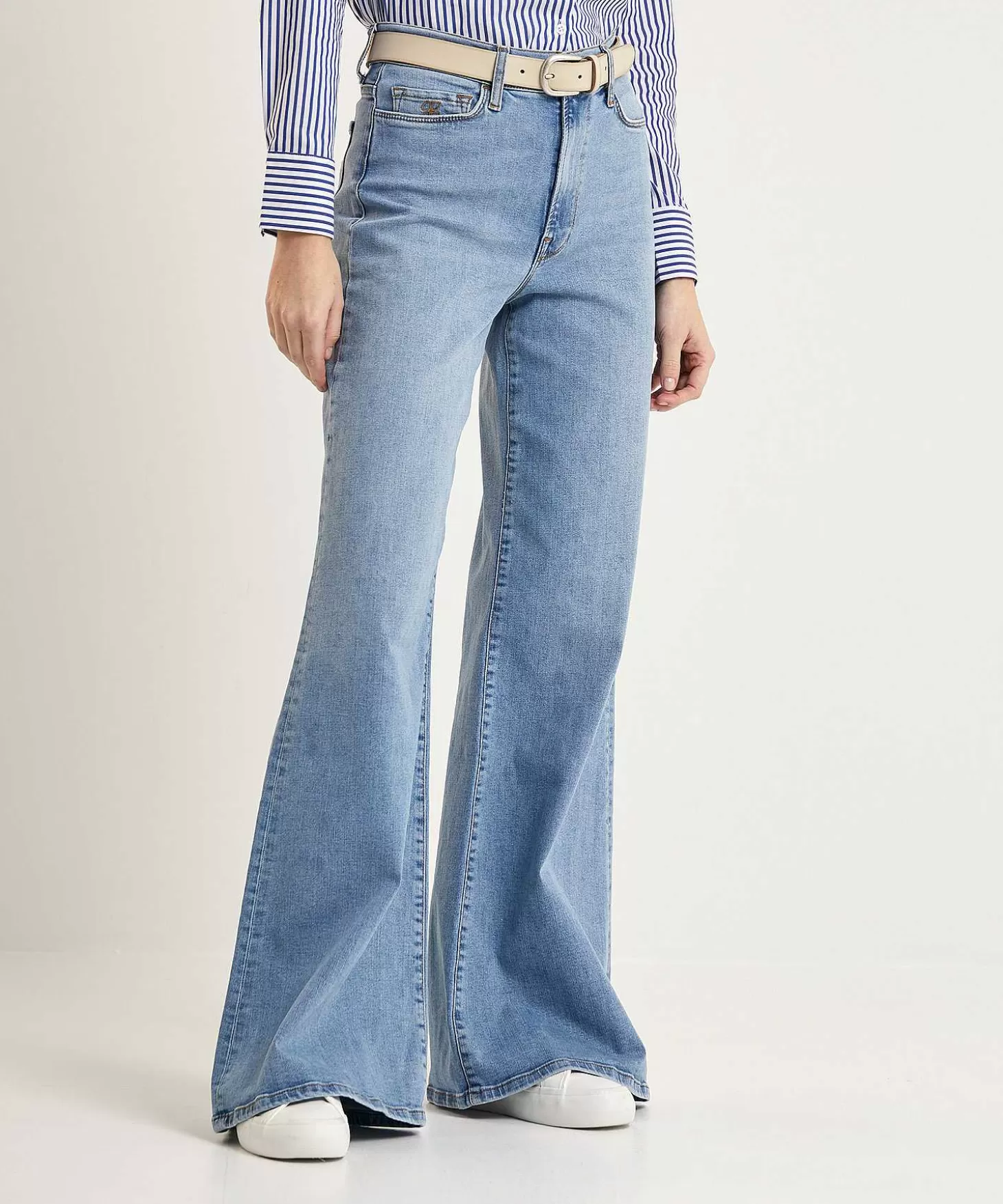 Wide Leg Jeans Femme*By-Bar Fashion