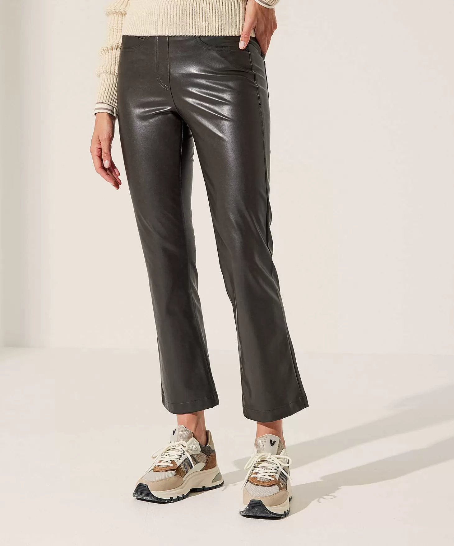 Easy Kick Pants Vegan Leather Felice*Cambio Shop