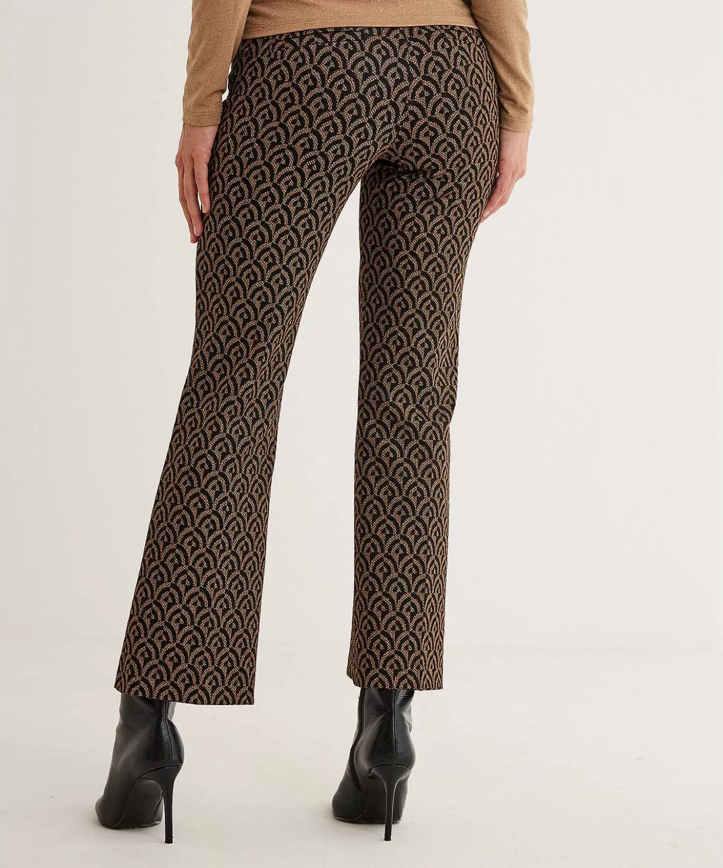 Kick Flare Pants Jacquard Lurex Faith*Cambio Online