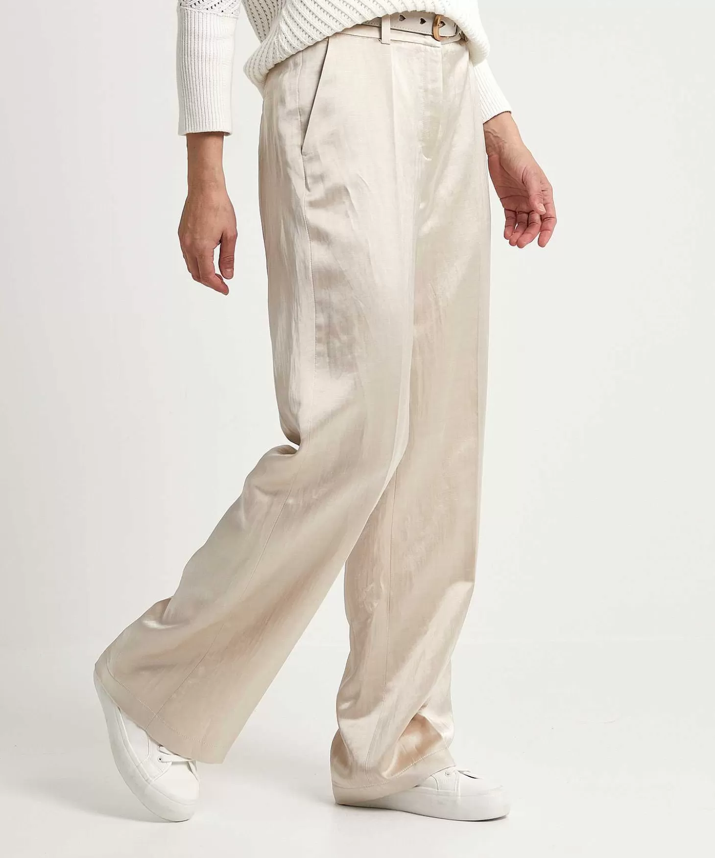 Silky Wide Leg Pants Amelie*Cambio Fashion