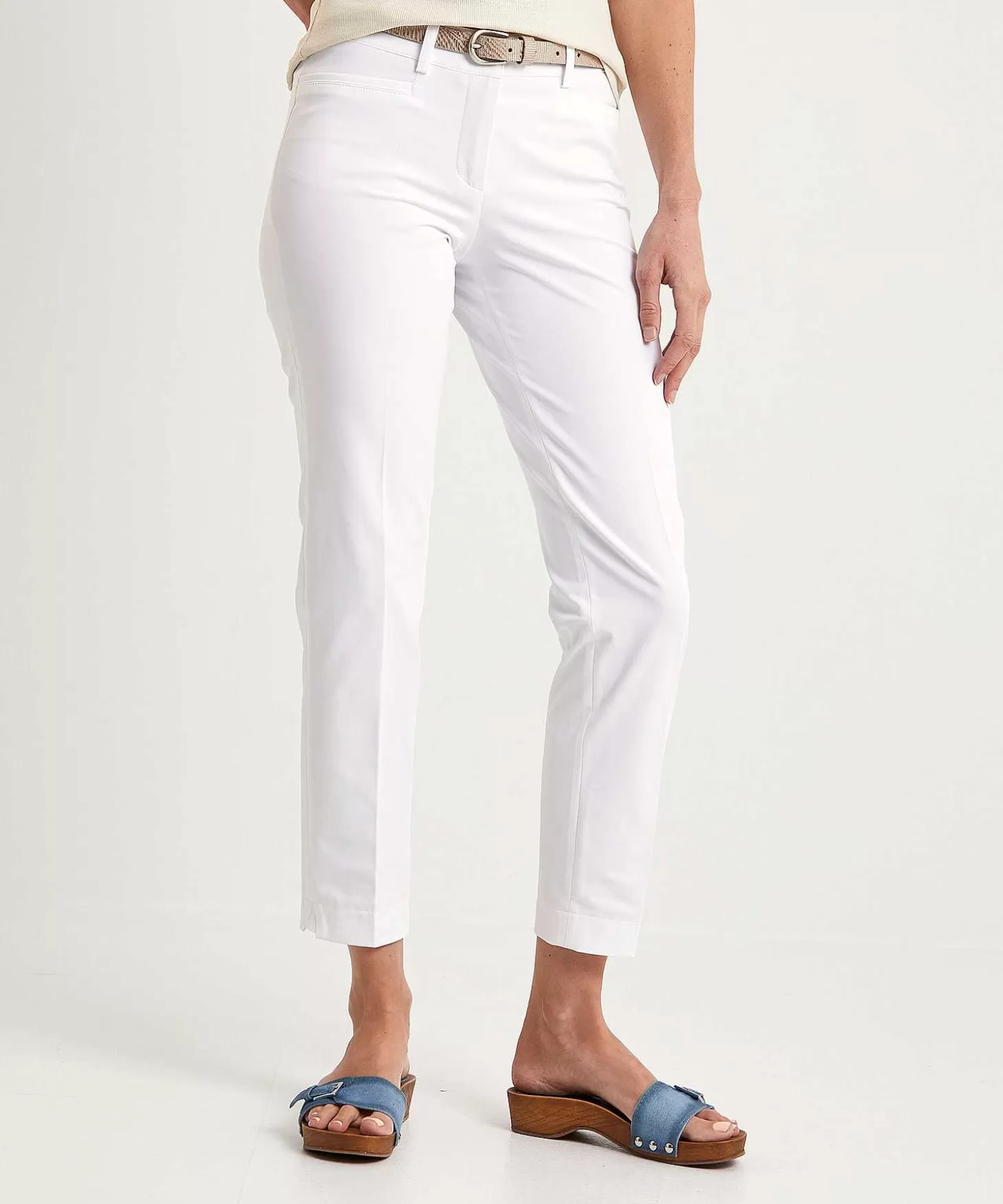 Techno Cotton Trousers Renira*Cambio New