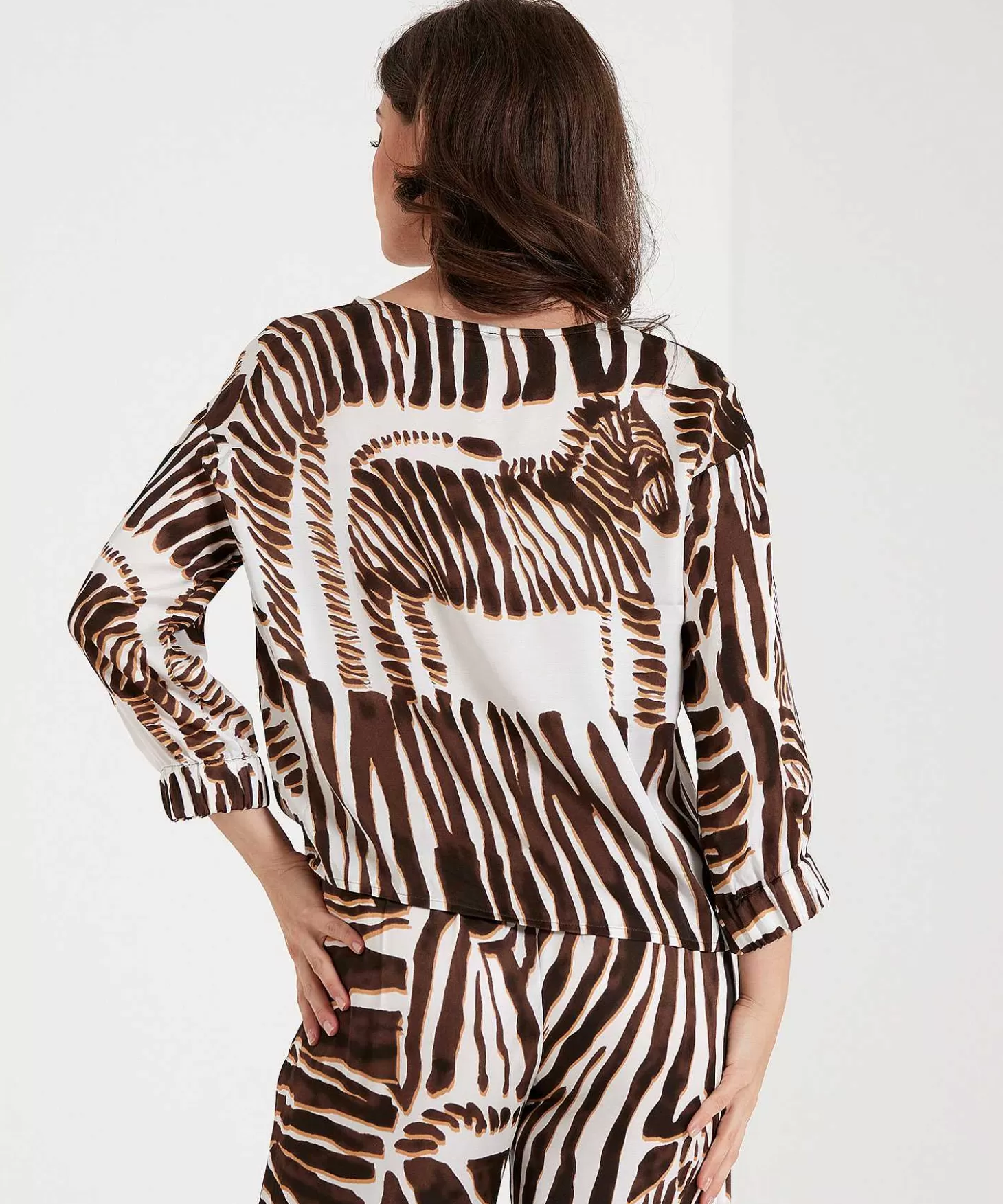 Blouse Zebra Print*Caroline Biss Sale