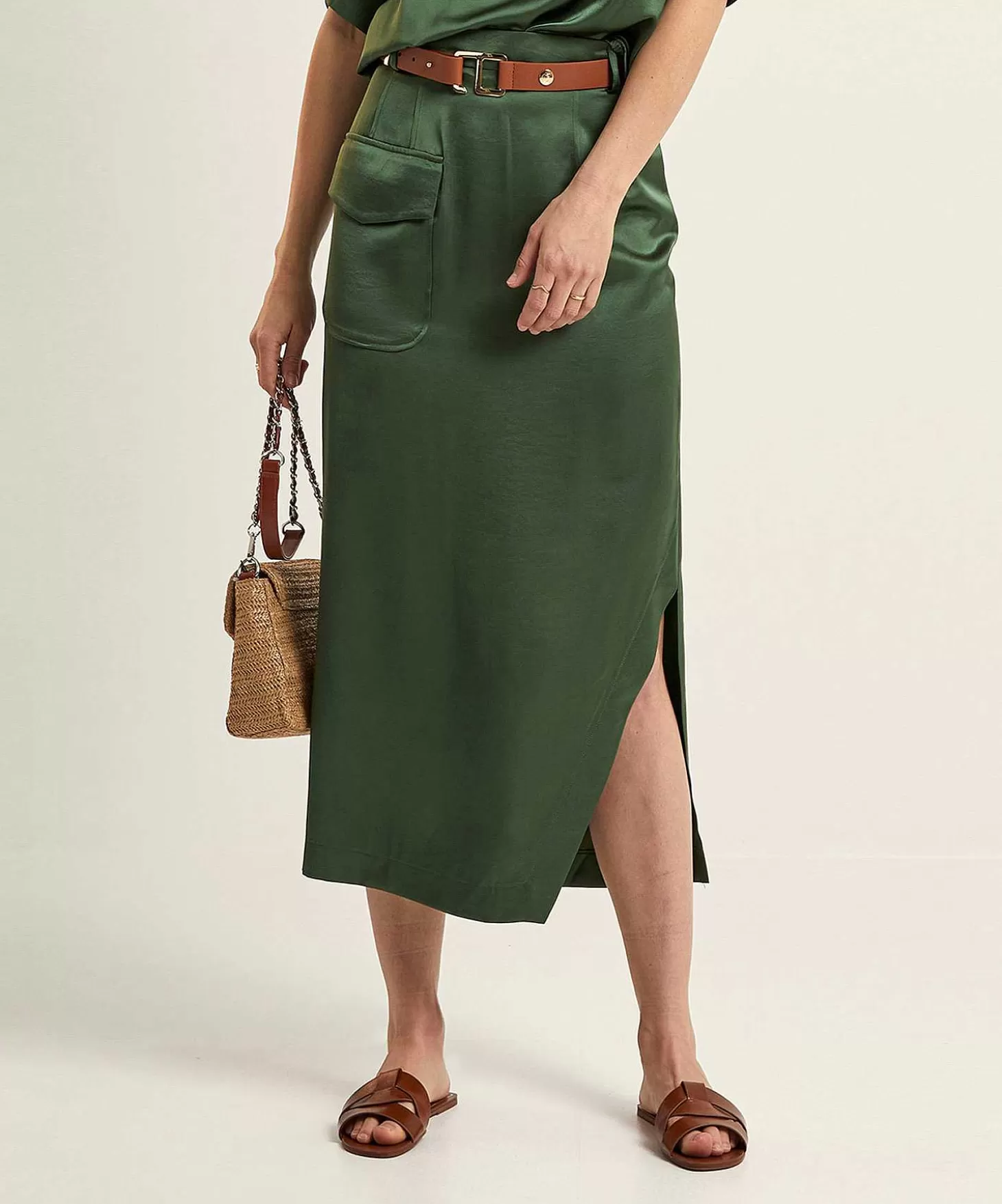 Silky Skirt Cargo*Caroline Biss Online