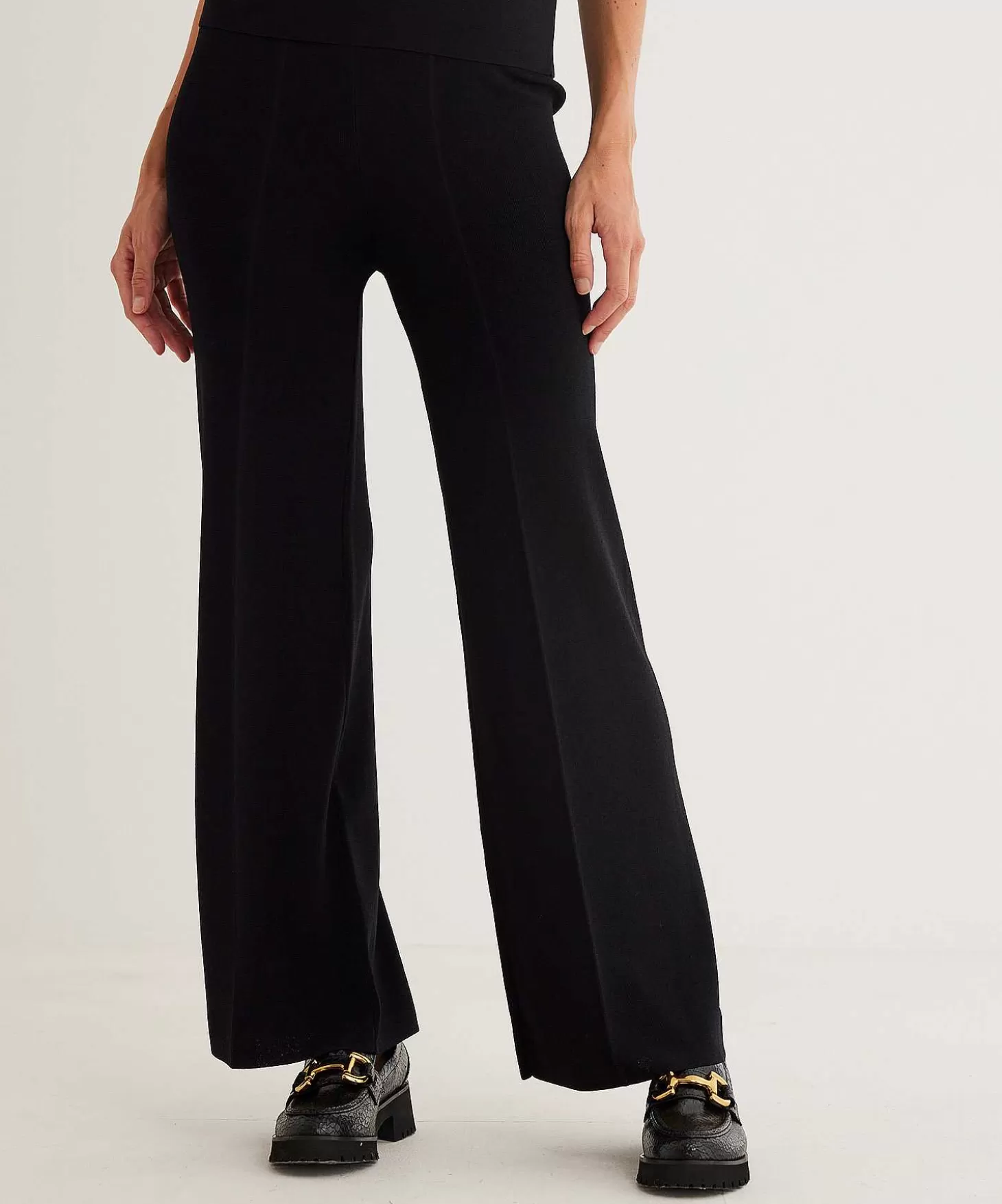 Wide Leg Trousers Crepe*Emotions Shop