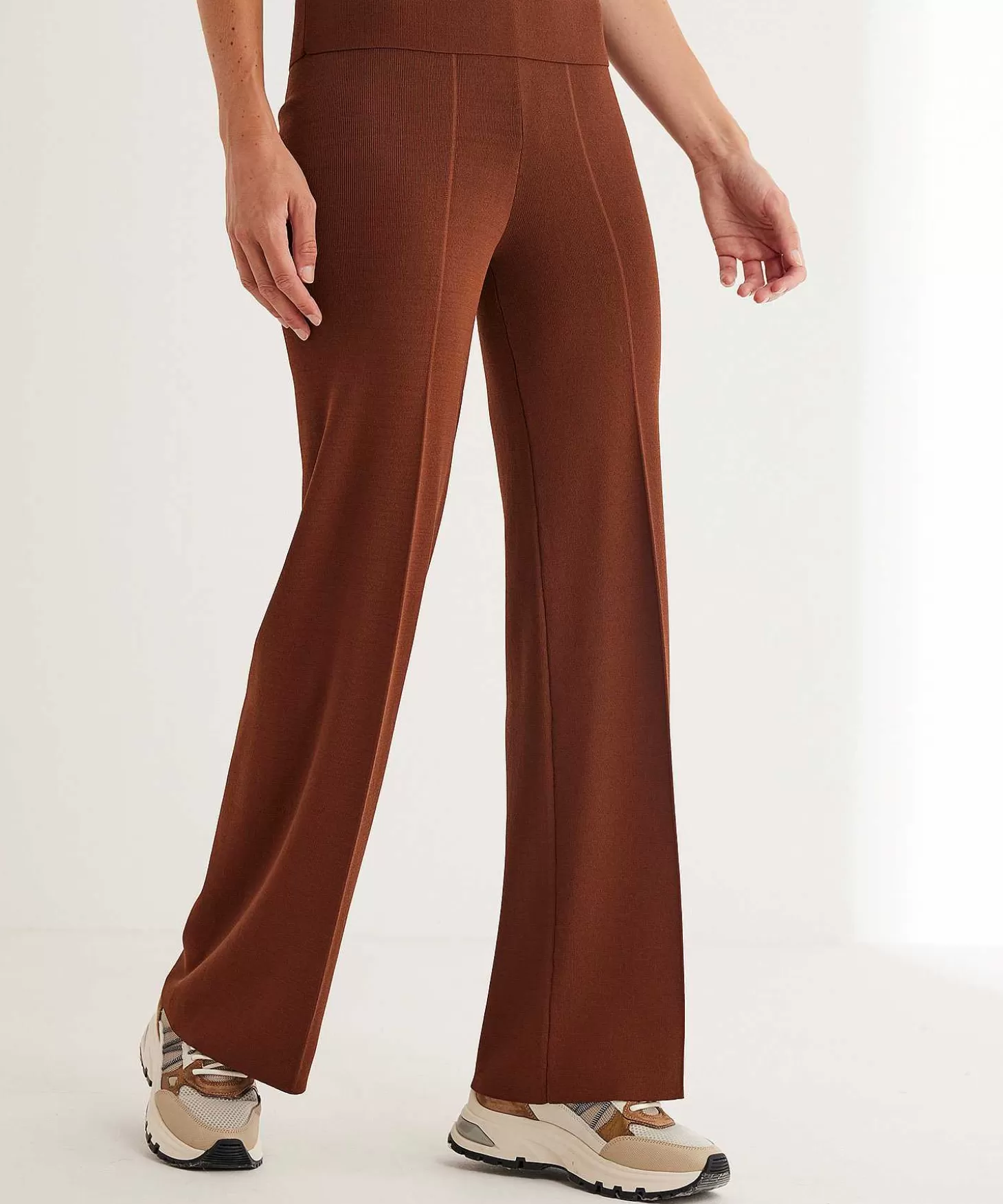 Wide Leg Trousers Crepe*Emotions Clearance