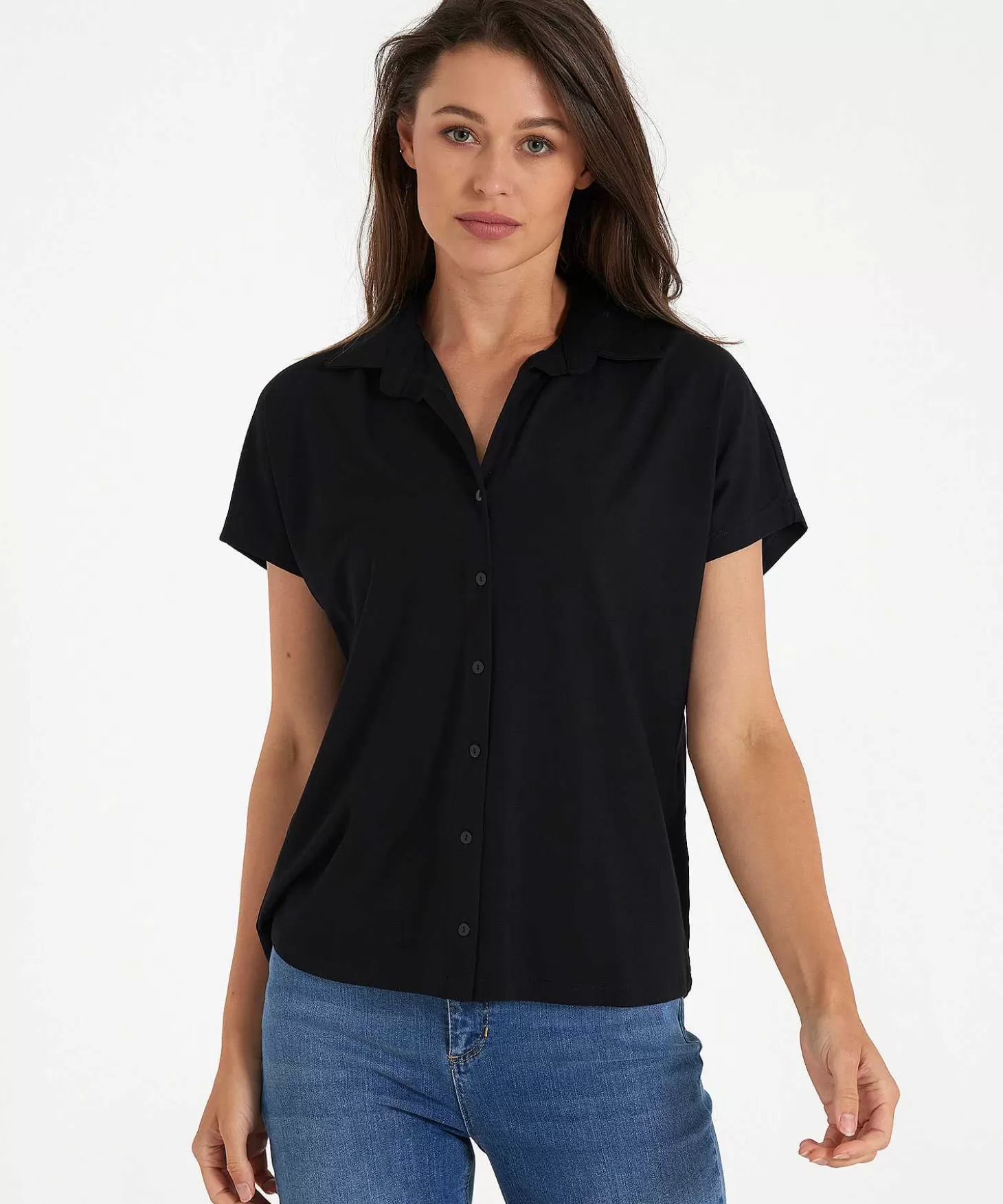 Essentials Polo Blouse Shirt** Clearance