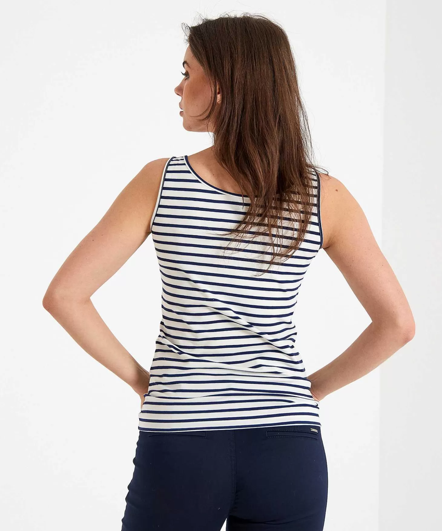 Essentials Singlet Breton Stripe** Best