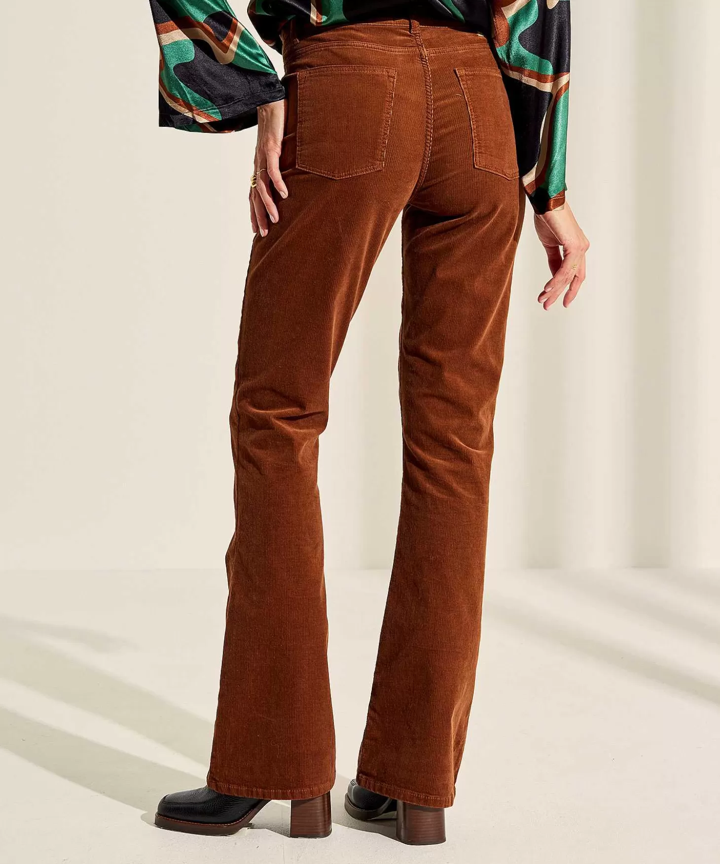 Flared Trousers Corduroy Eva*Fabienne Chapot Shop