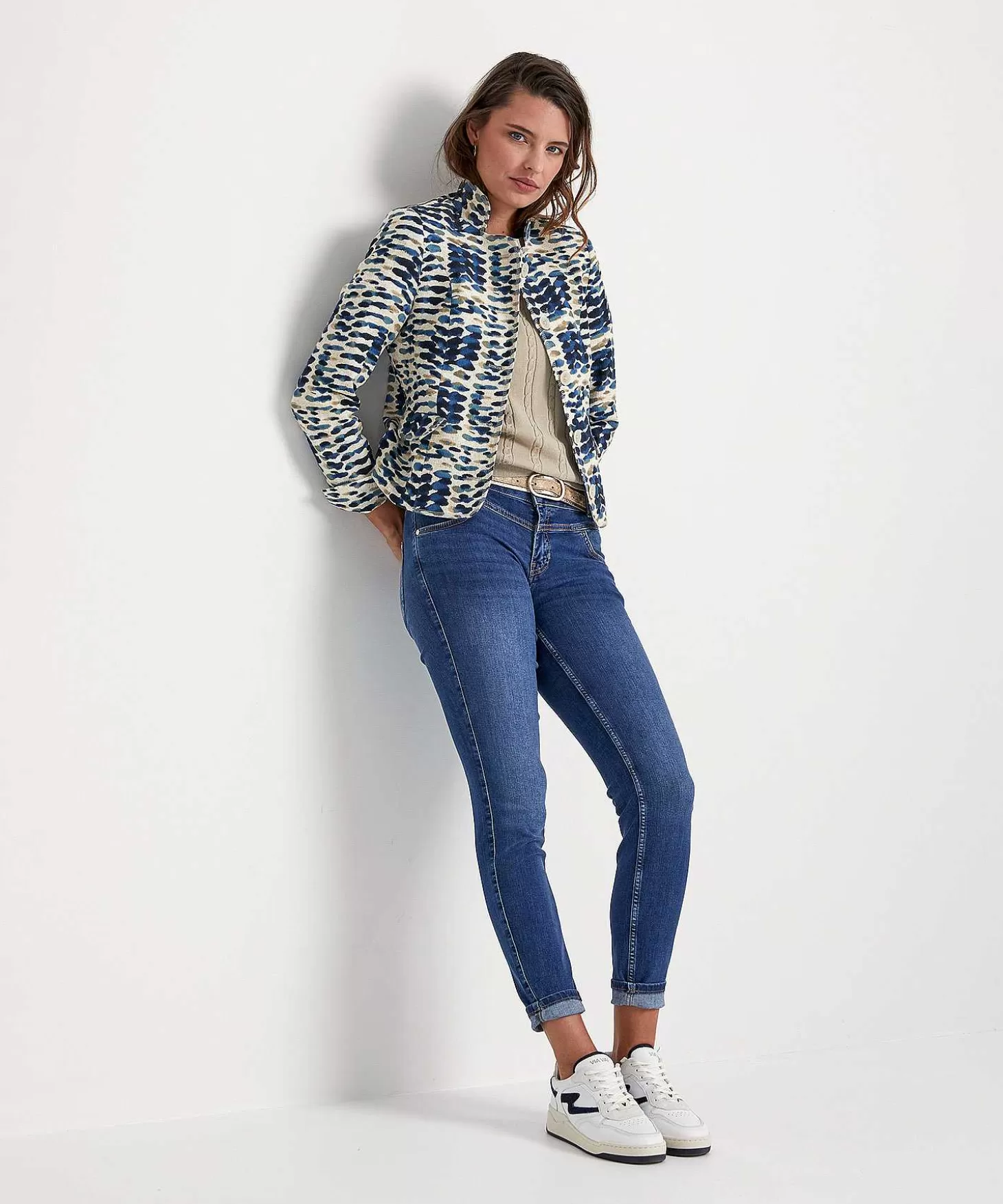 Giulia E Tu Blazer All-Overprint*GIULIA E TU (BT) New