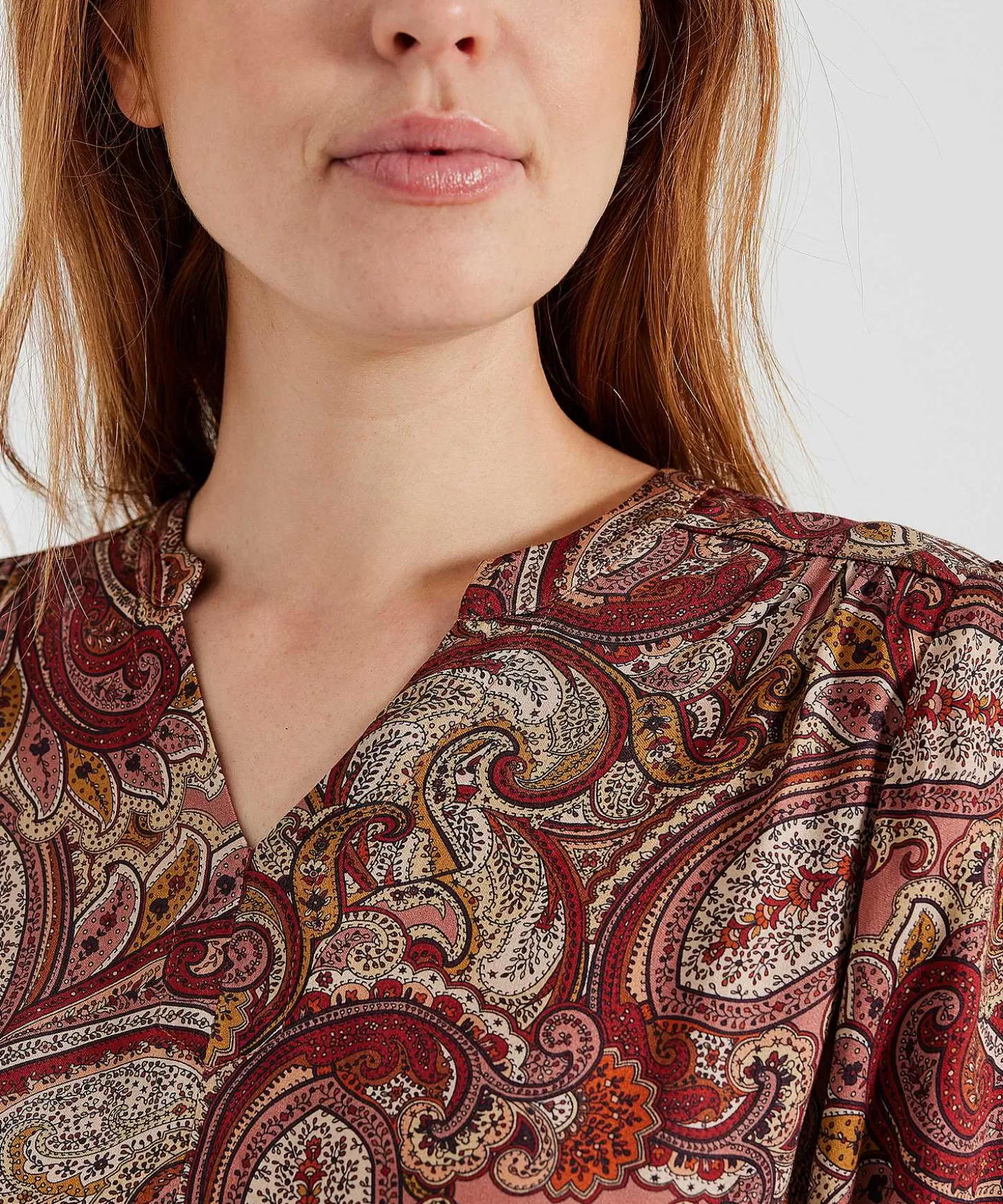 Blouse Paisley Print*GIULIA E TU Cheap