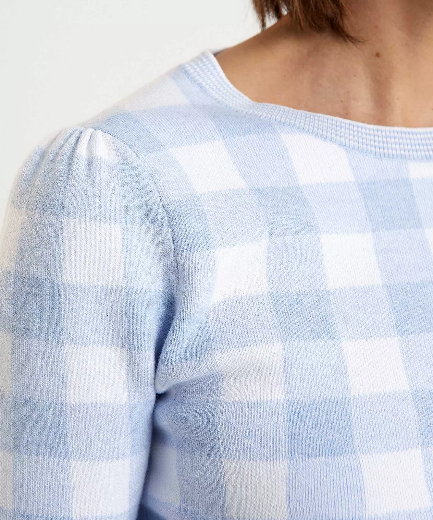 Checked Sweater*GIULIA E TU Shop