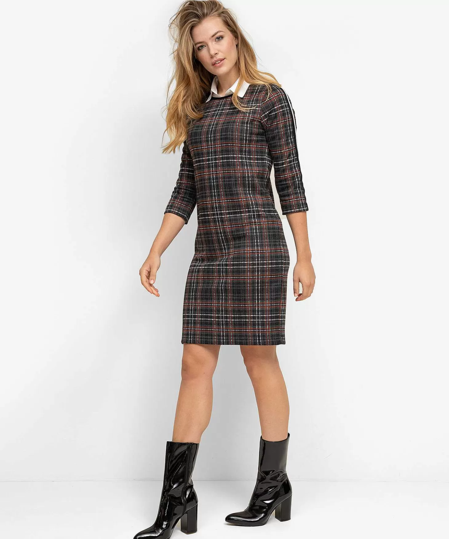 Dress With Check*GIULIA E TU Sale