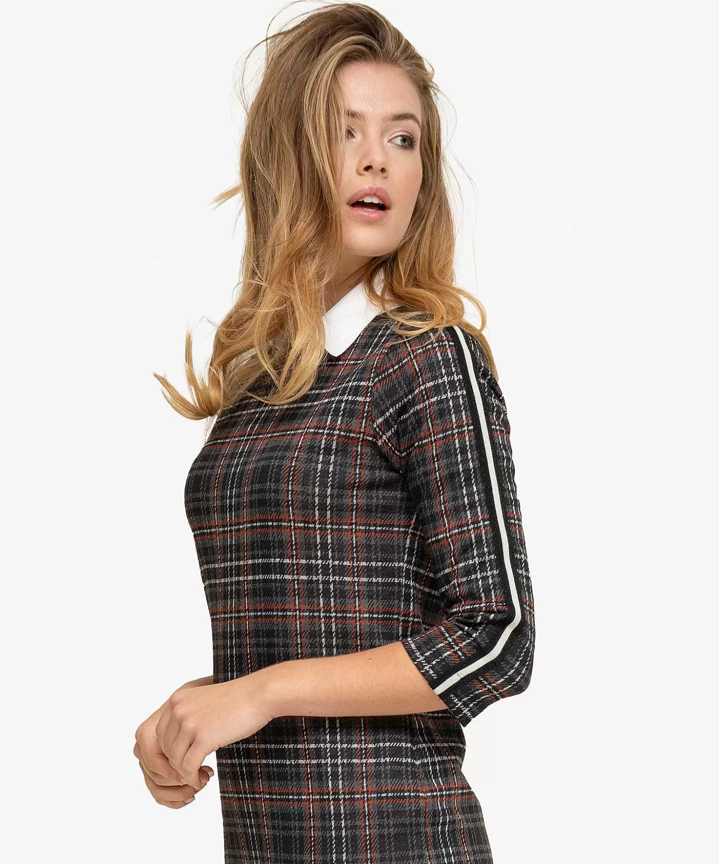 Dress With Check*GIULIA E TU Sale