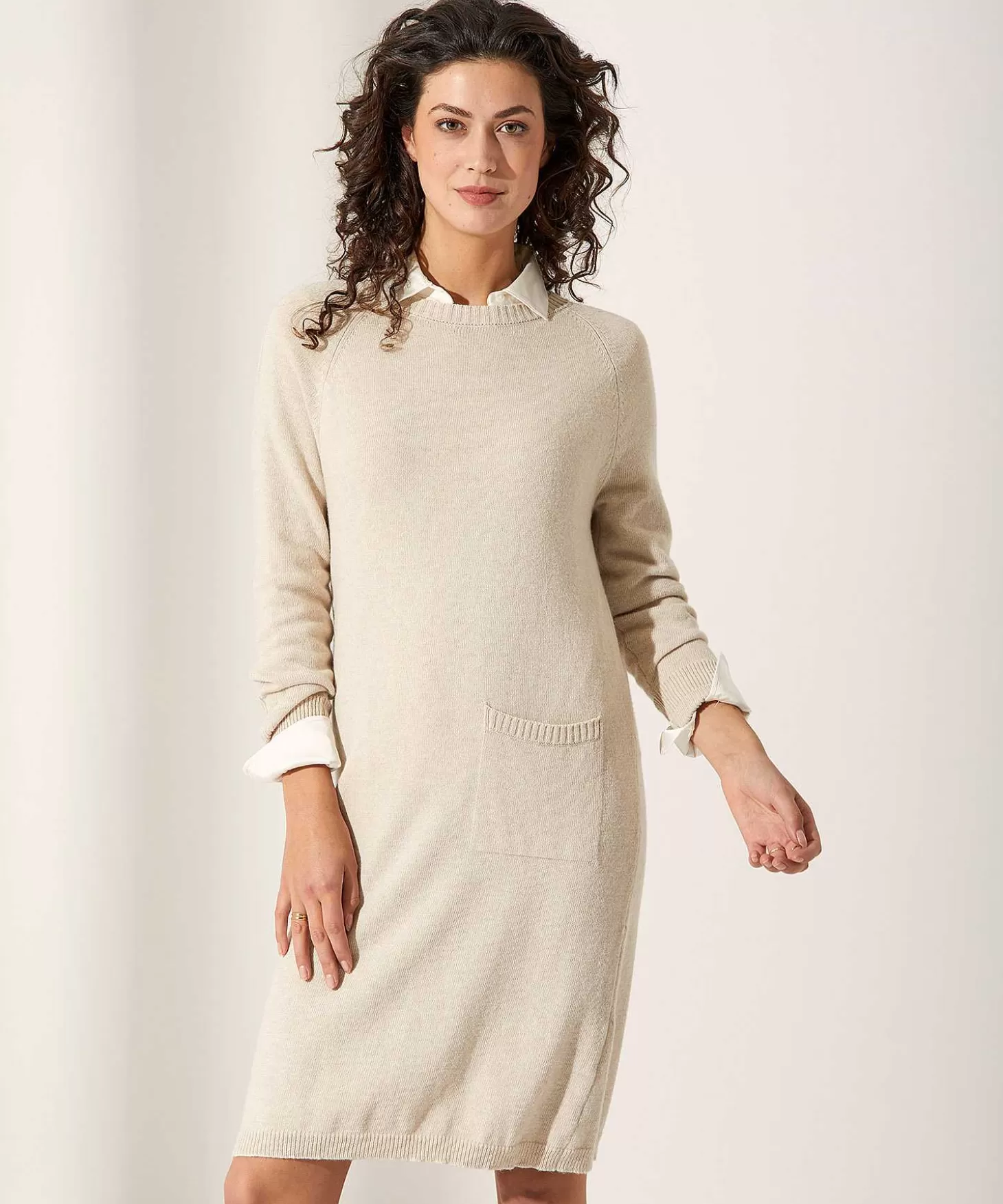 Knit Dress With Pocket*GIULIA E TU Outlet