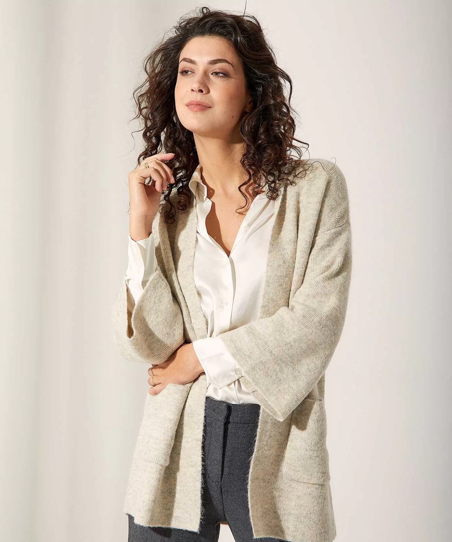 Mid-Length Cardigan Lurex*GIULIA E TU Best