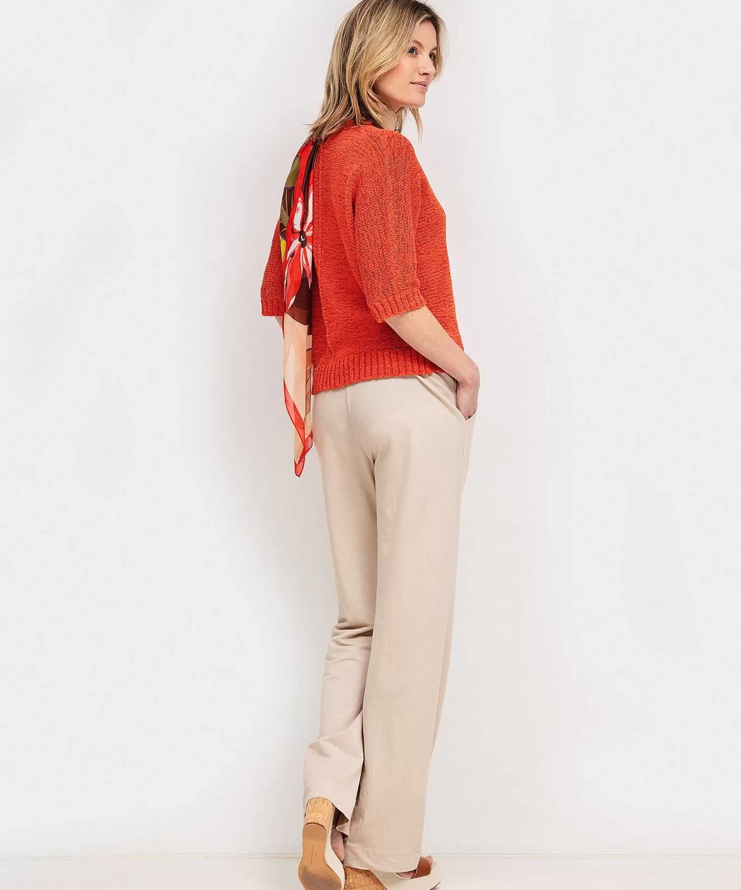 Relaxed Pants Straight Leg*GIULIA E TU Store