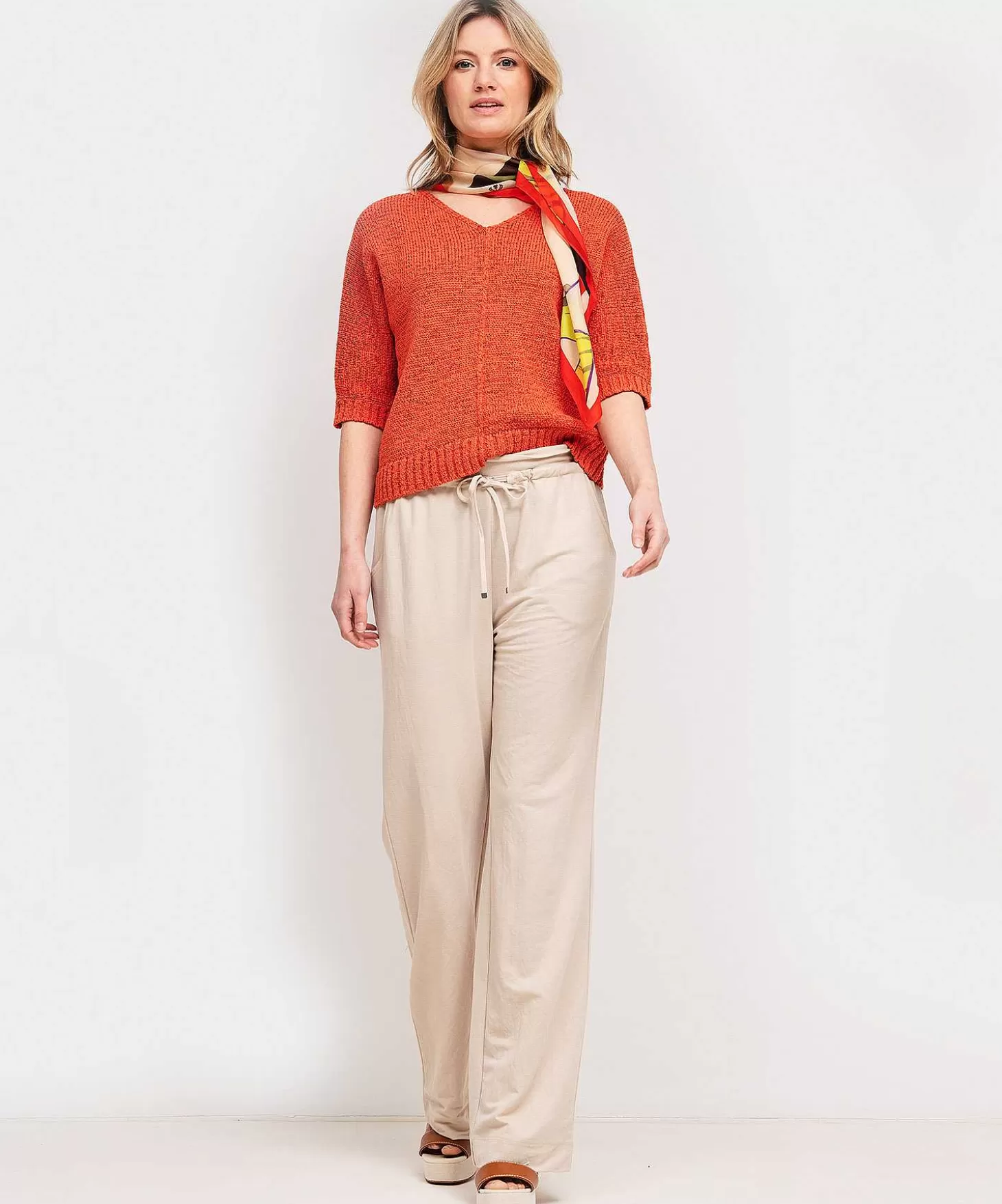 Relaxed Pants Straight Leg*GIULIA E TU Store