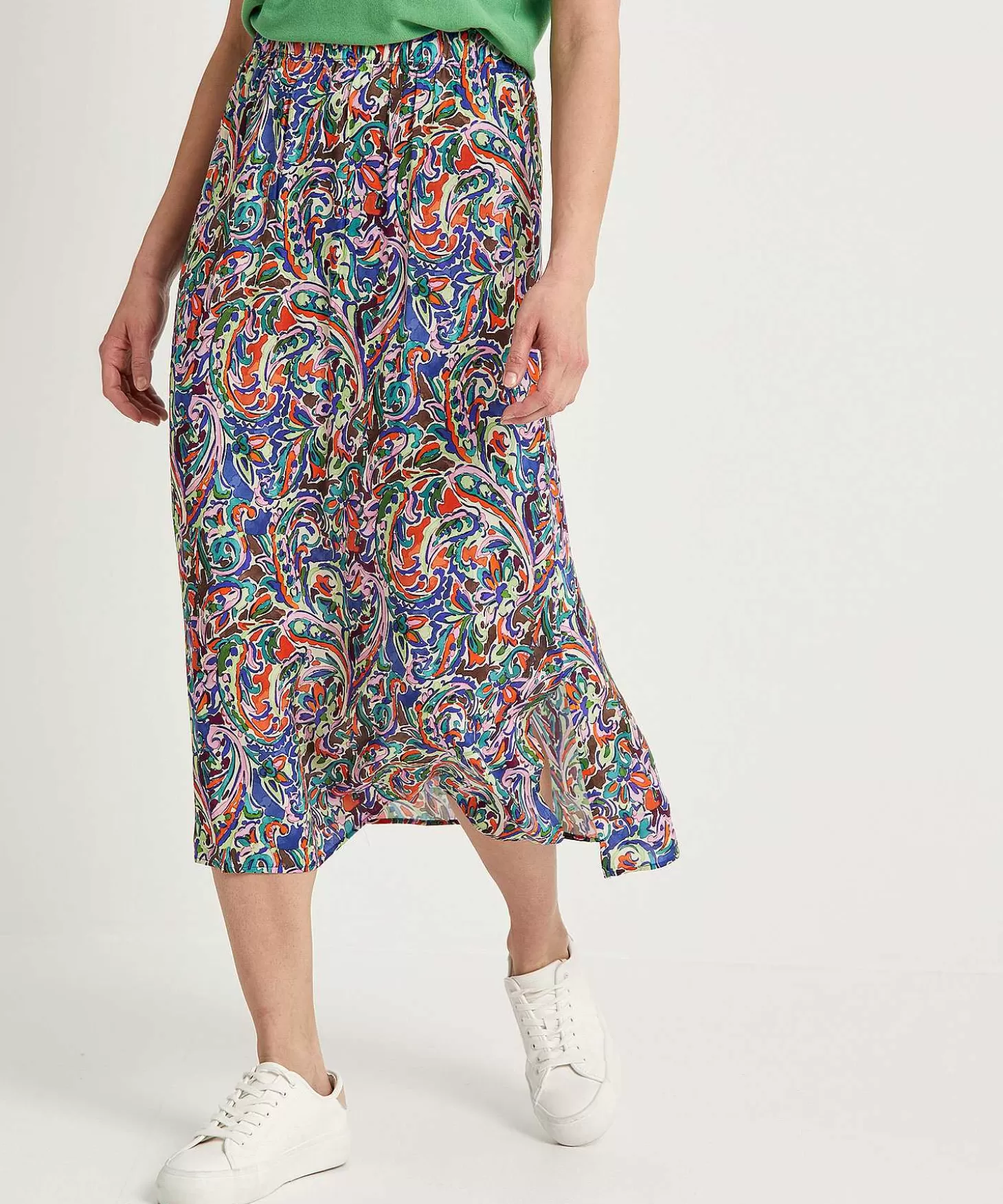 Skirt Multi Paisley*GIULIA E TU Best Sale