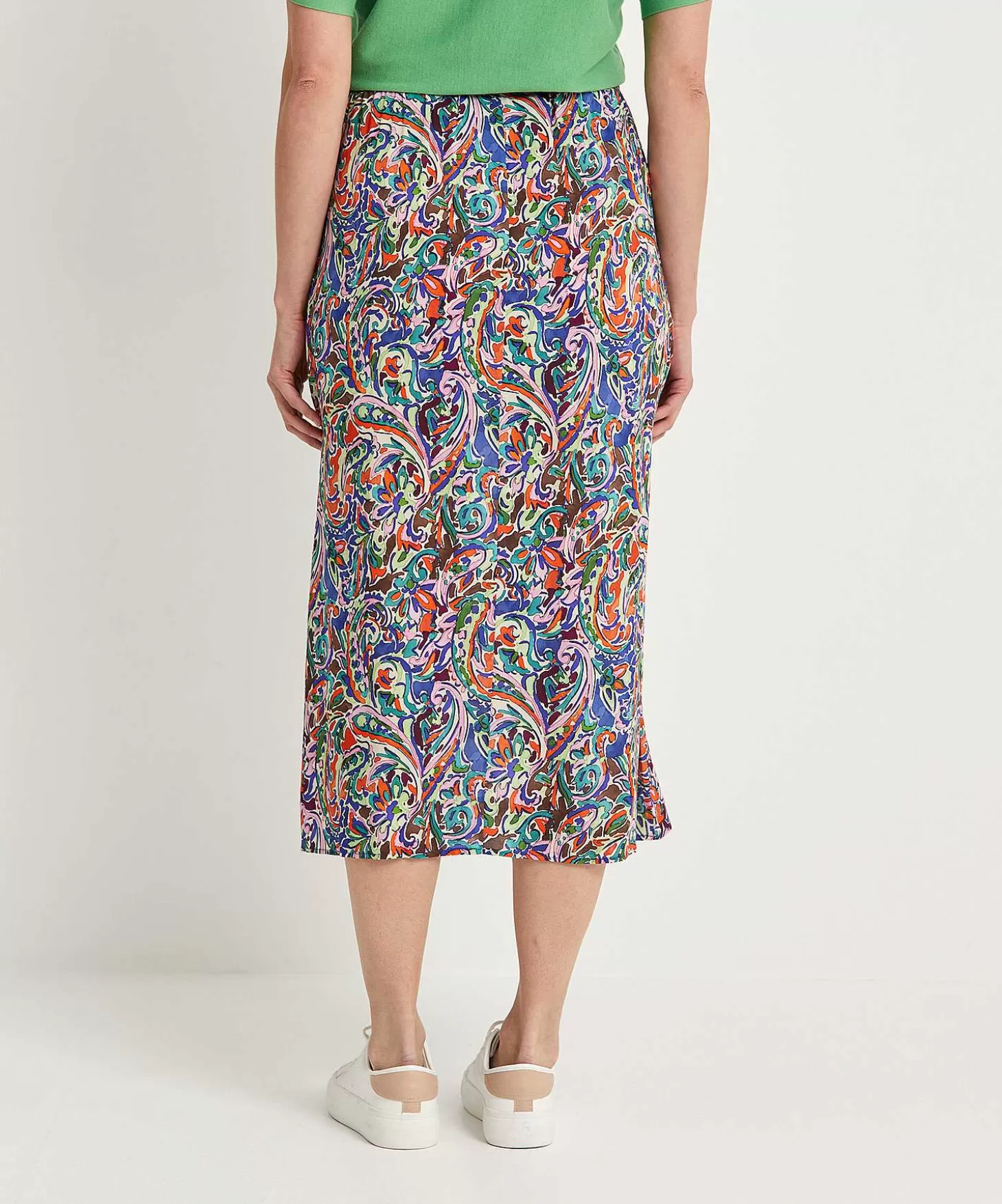 Skirt Multi Paisley*GIULIA E TU Best Sale