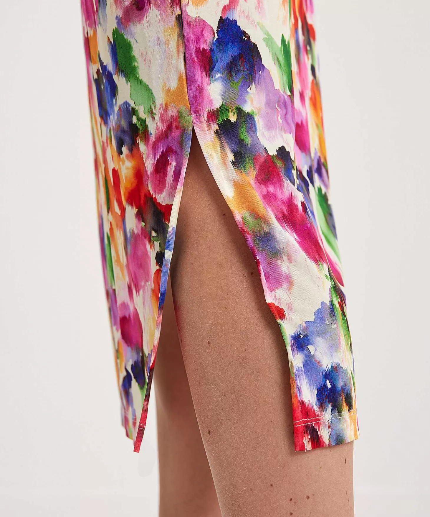 Slinky Skirt Faded Flower*GIULIA E TU Flash Sale