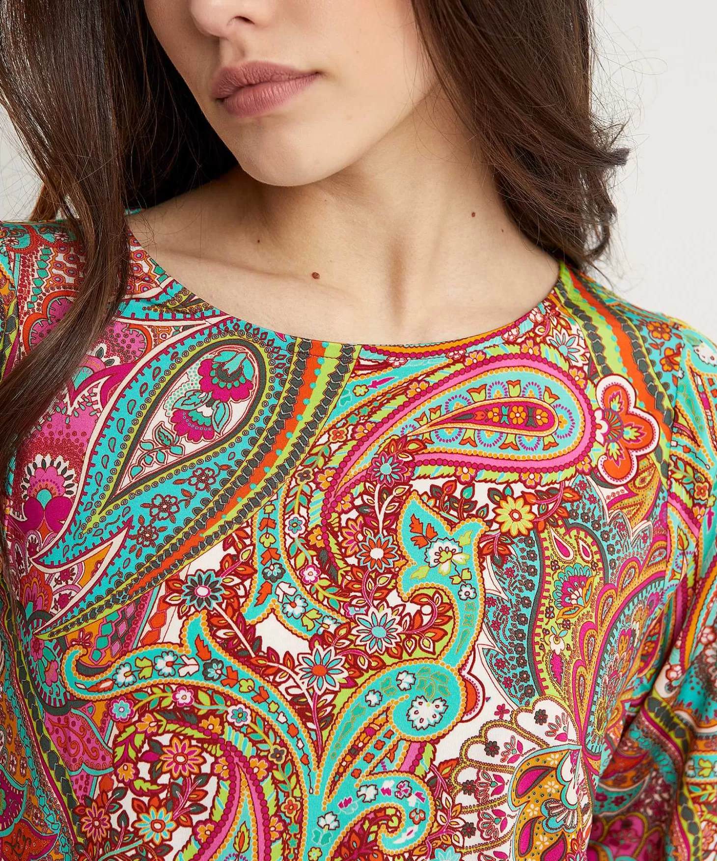 Slinky Top Paisley*GIULIA E TU Cheap