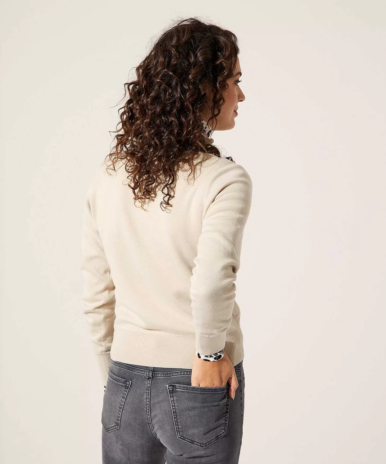 Sweater With Concealed Zipper*GIULIA E TU Online