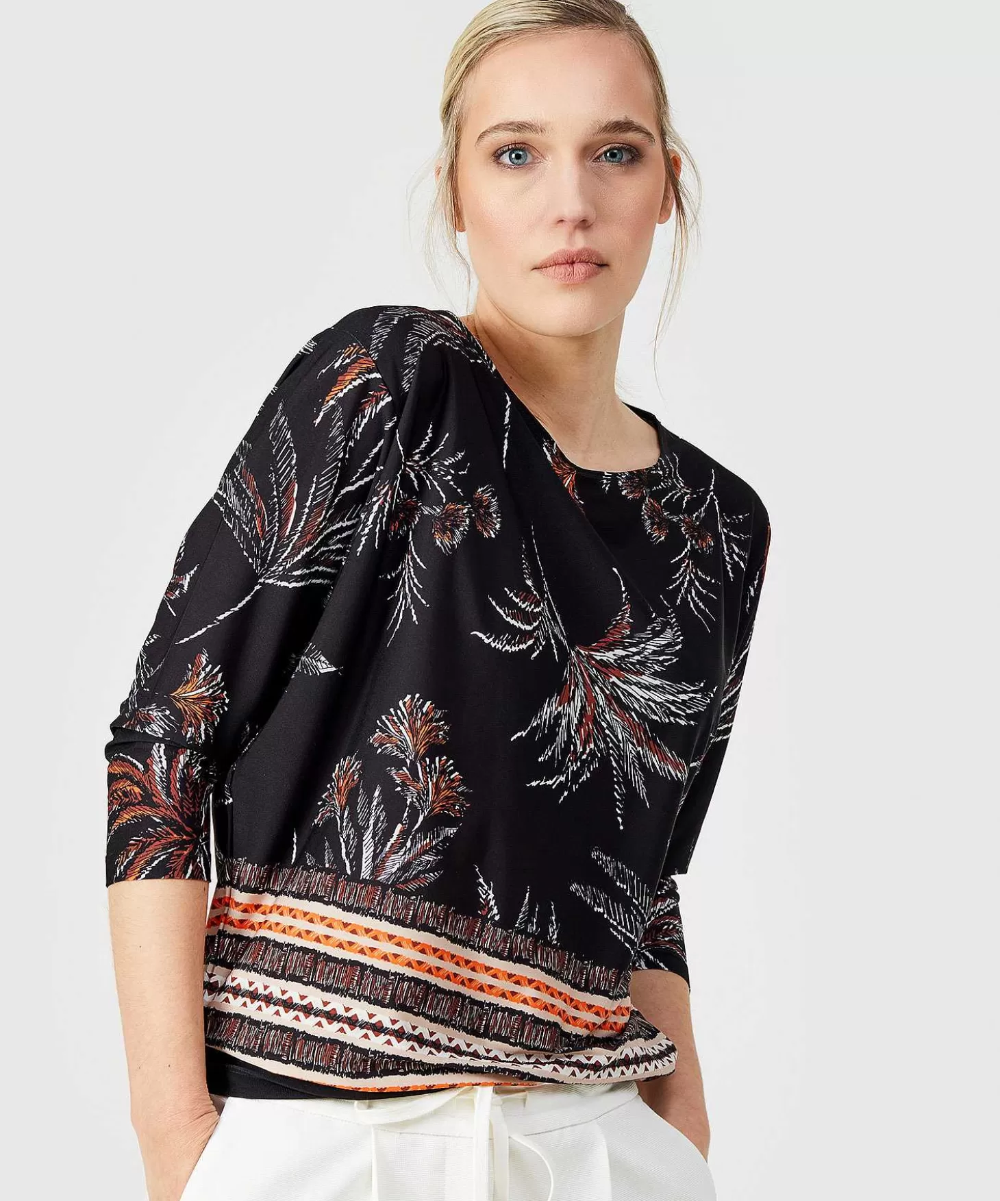 Top Leaf Print*GIULIA E TU Flash Sale