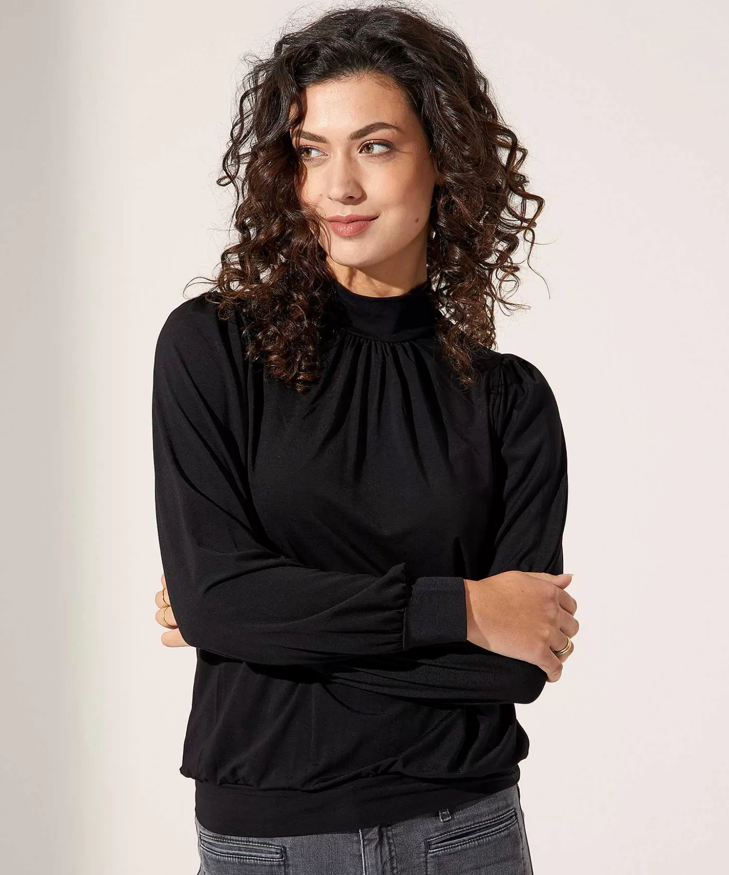 Turtleneck With Pleats*GIULIA E TU Flash Sale