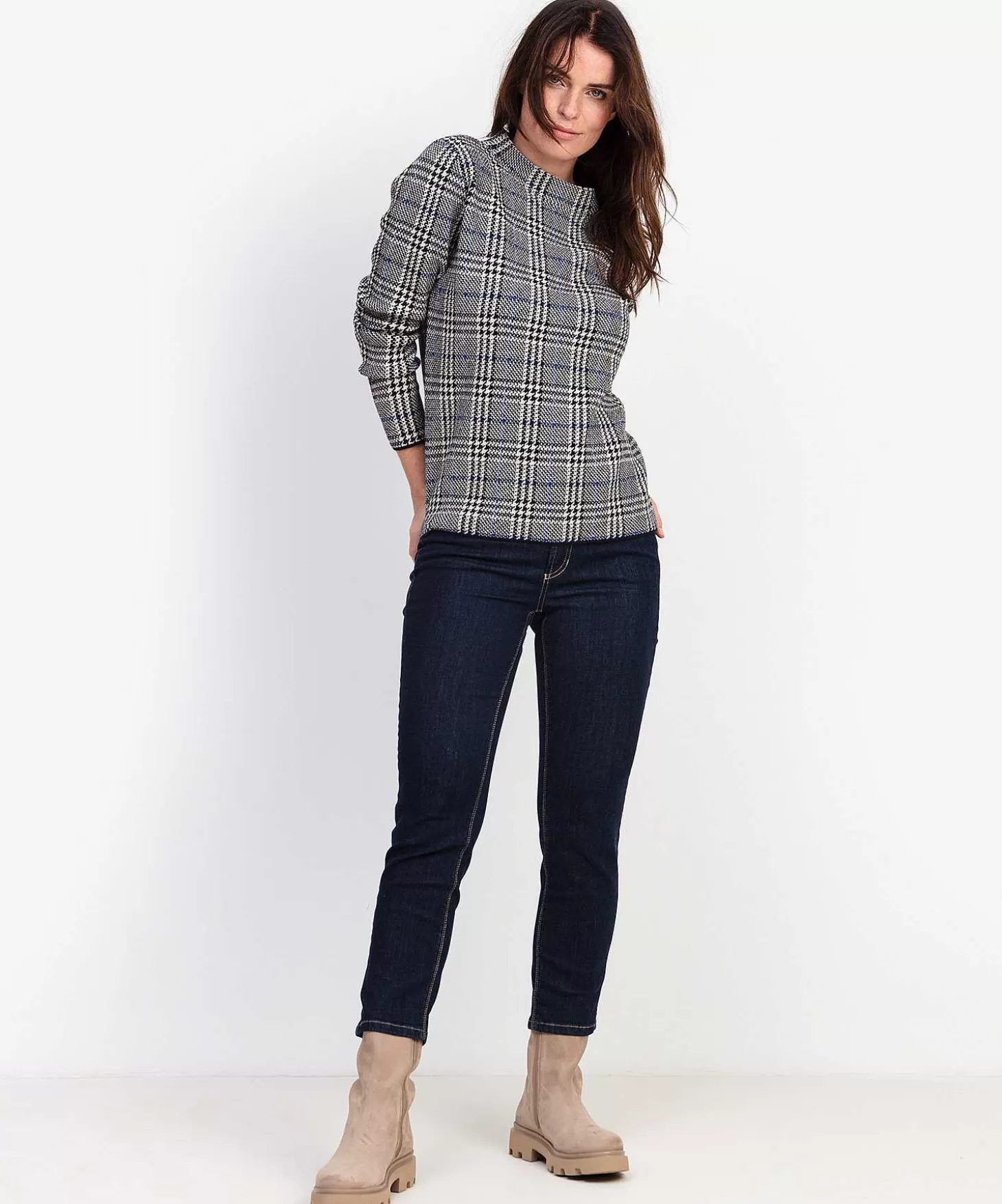 Jacquard Sweater Checks** Shop