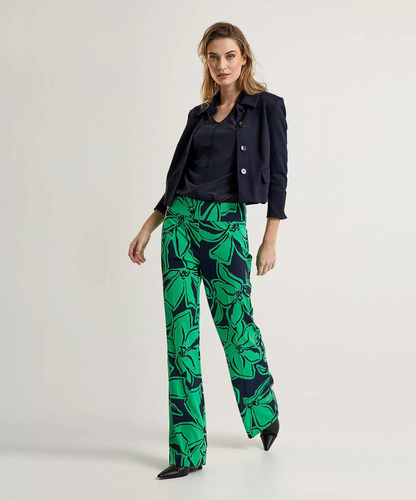 Trousers Floral Print*Joseph Ribkoff Outlet