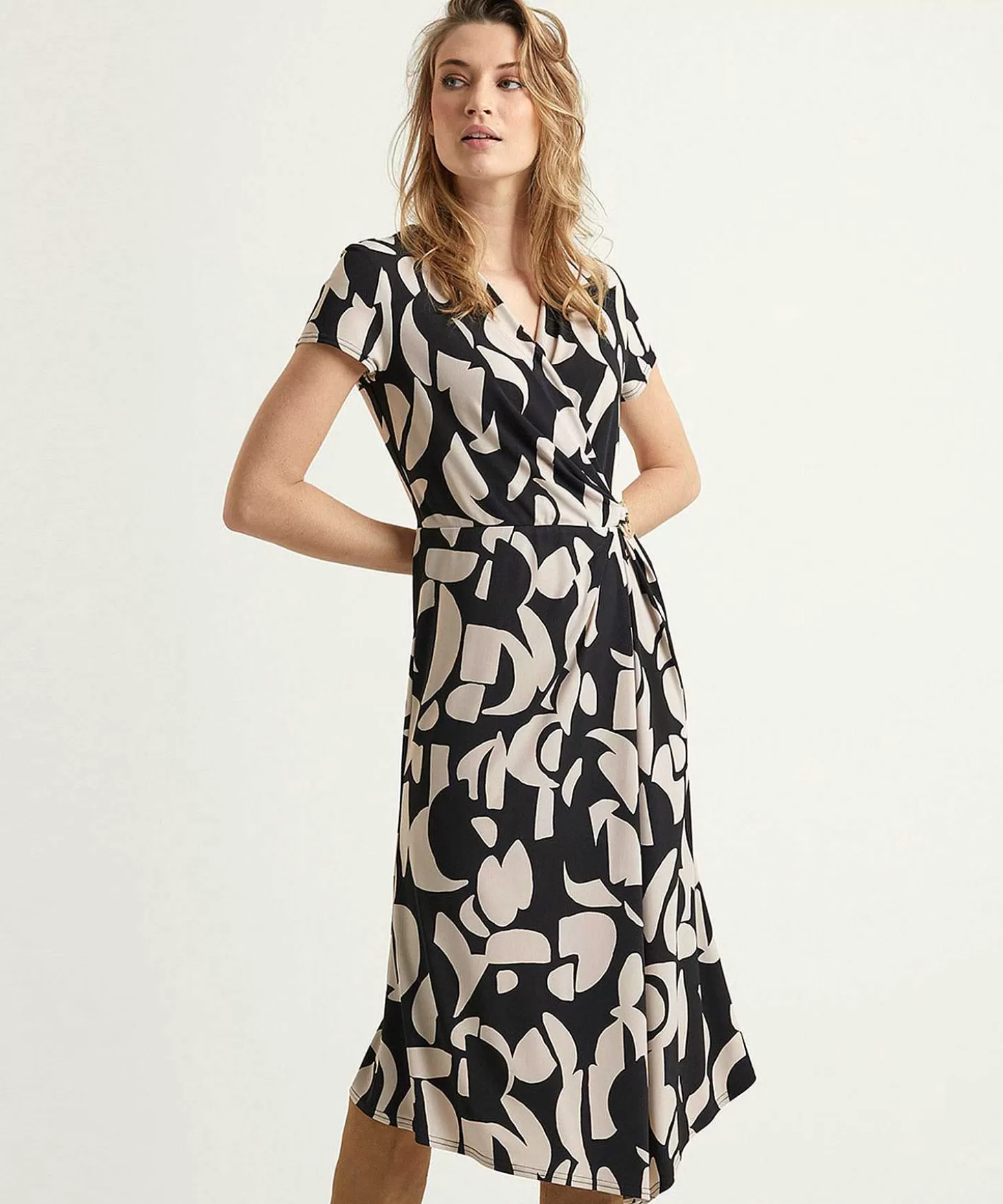 Wrap Dress With Buckle*Joseph Ribkoff Discount