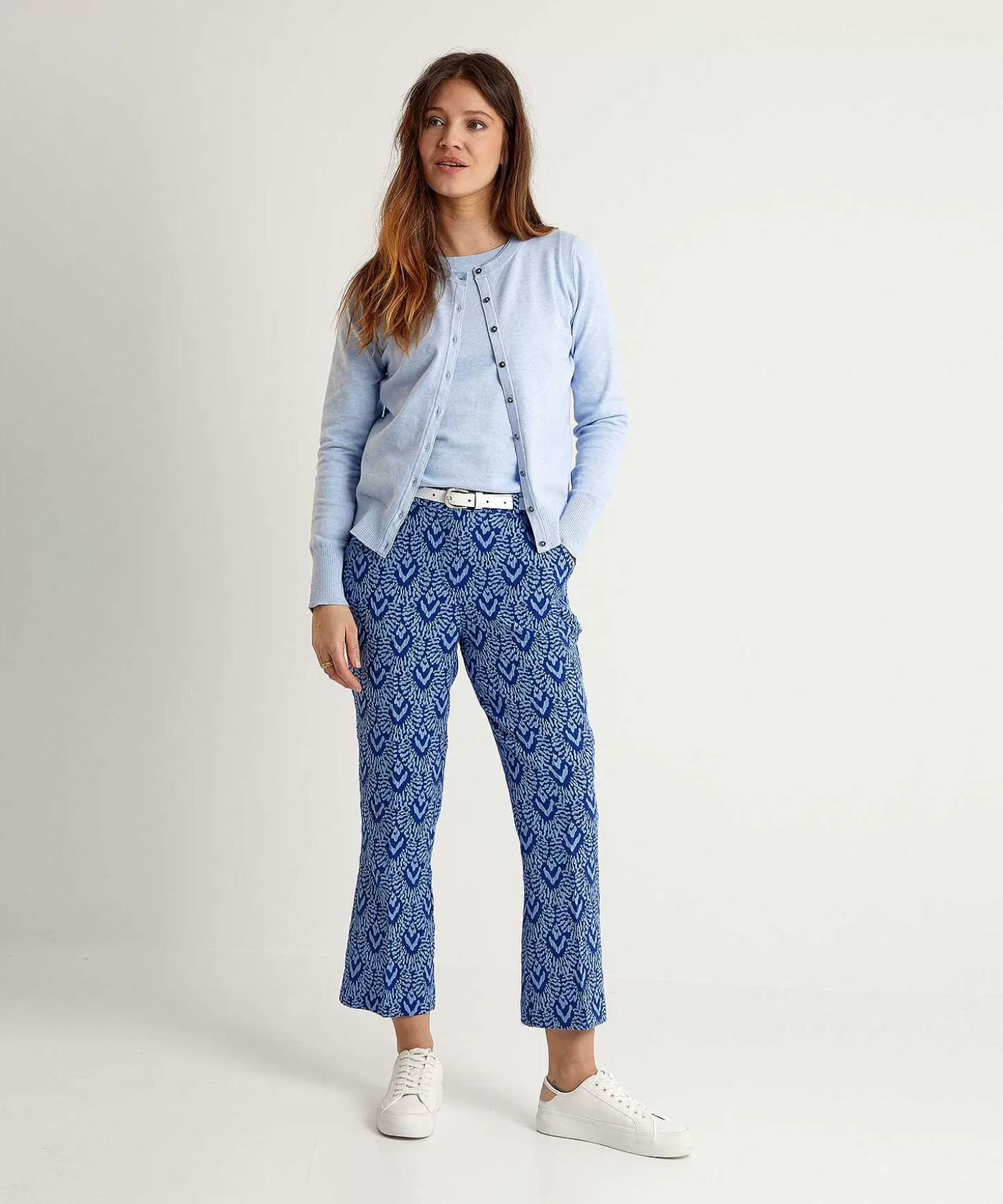 Kick Flare Pants Jacquard Clara*KYRA Discount