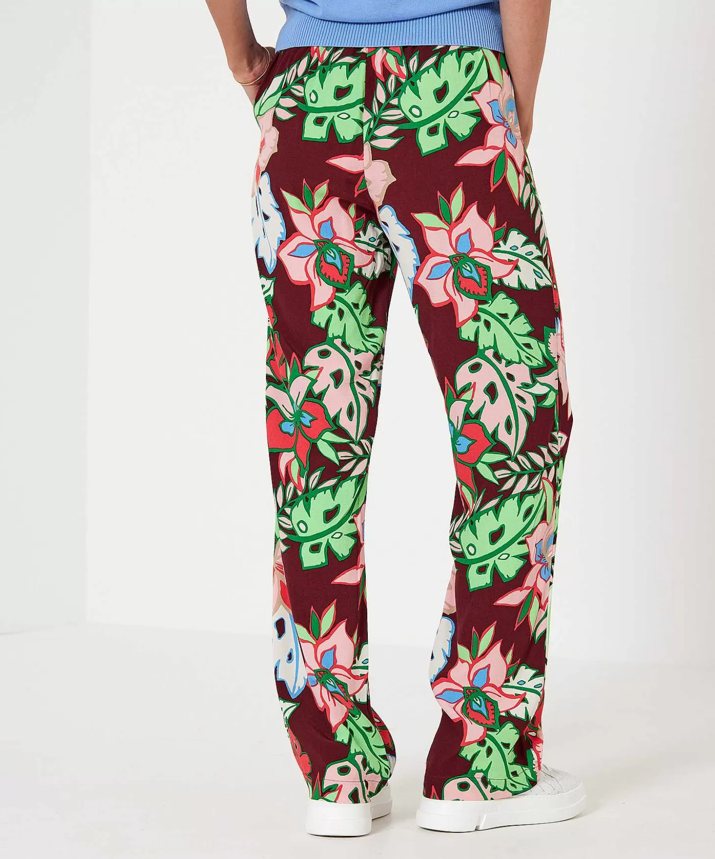 Palazzo Pants Tropical Flower Maisa*KYRA Best Sale