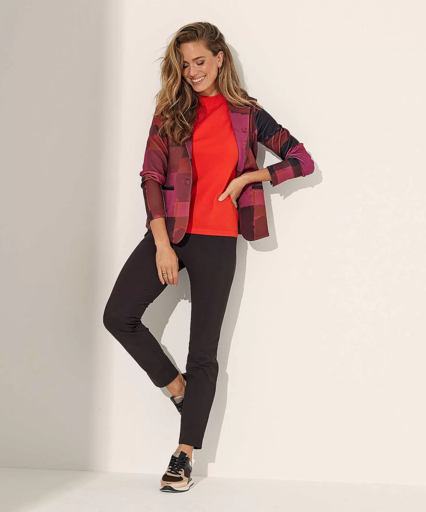 Scuba Blazer Abstract Nikita*KYRA Discount