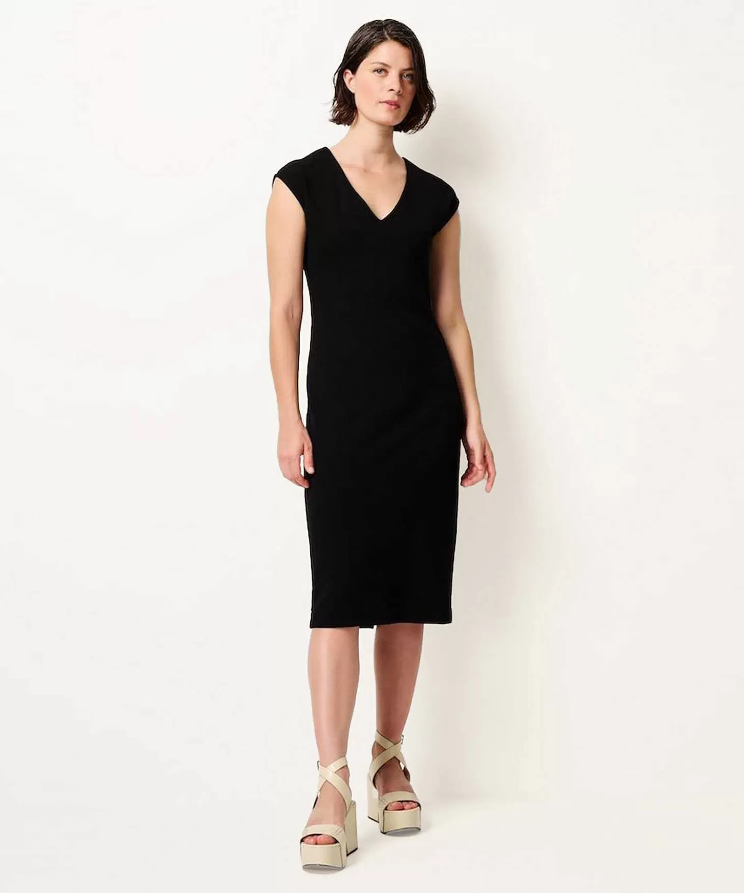 Sleeveless Punto Milano Dress Daphne*KYRA New