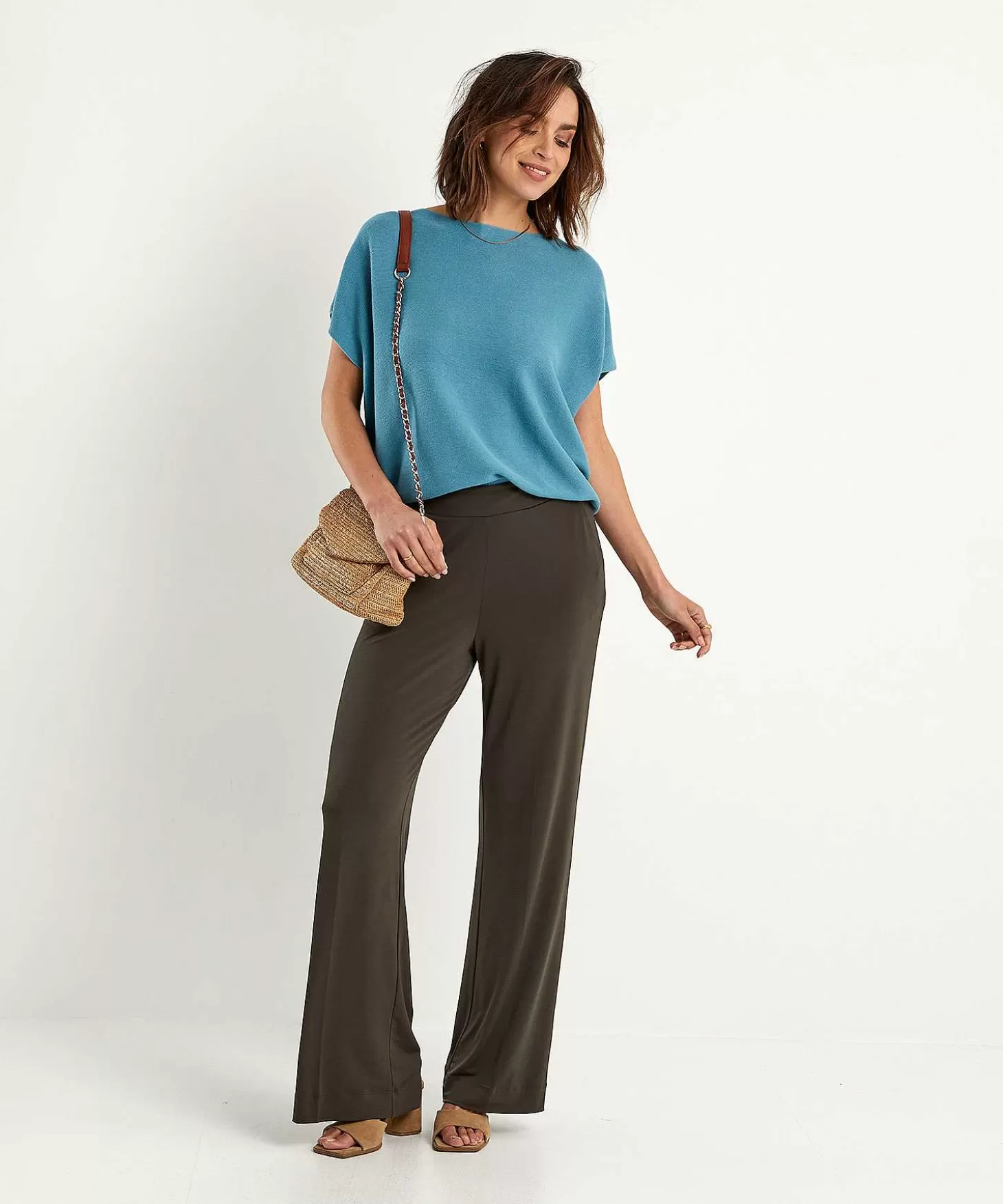 Slinky Wide Leg Pants Petra*KYRA Flash Sale