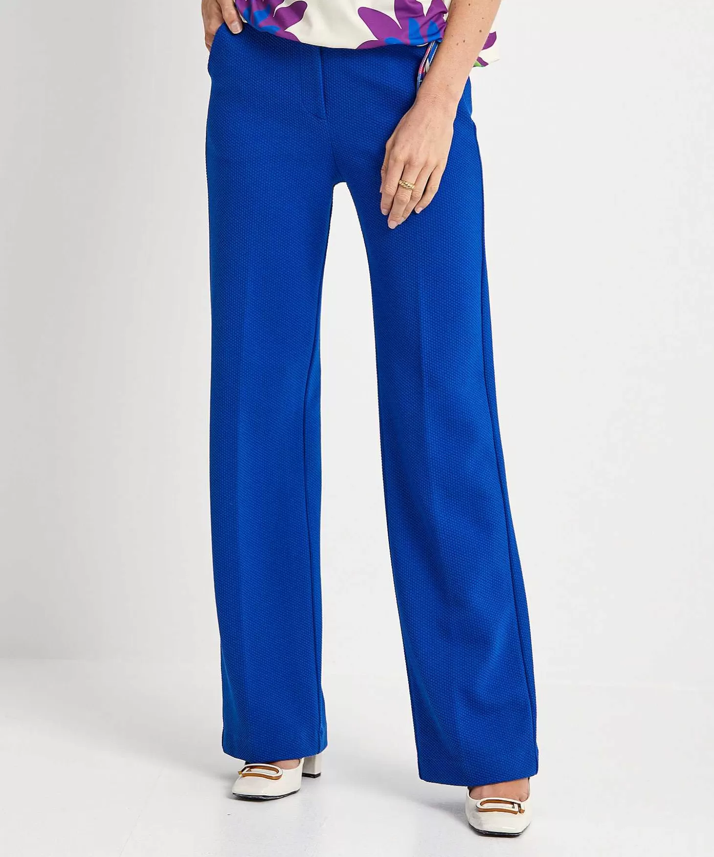 Wide Leg Pants Structure Hetty*KYRA Shop