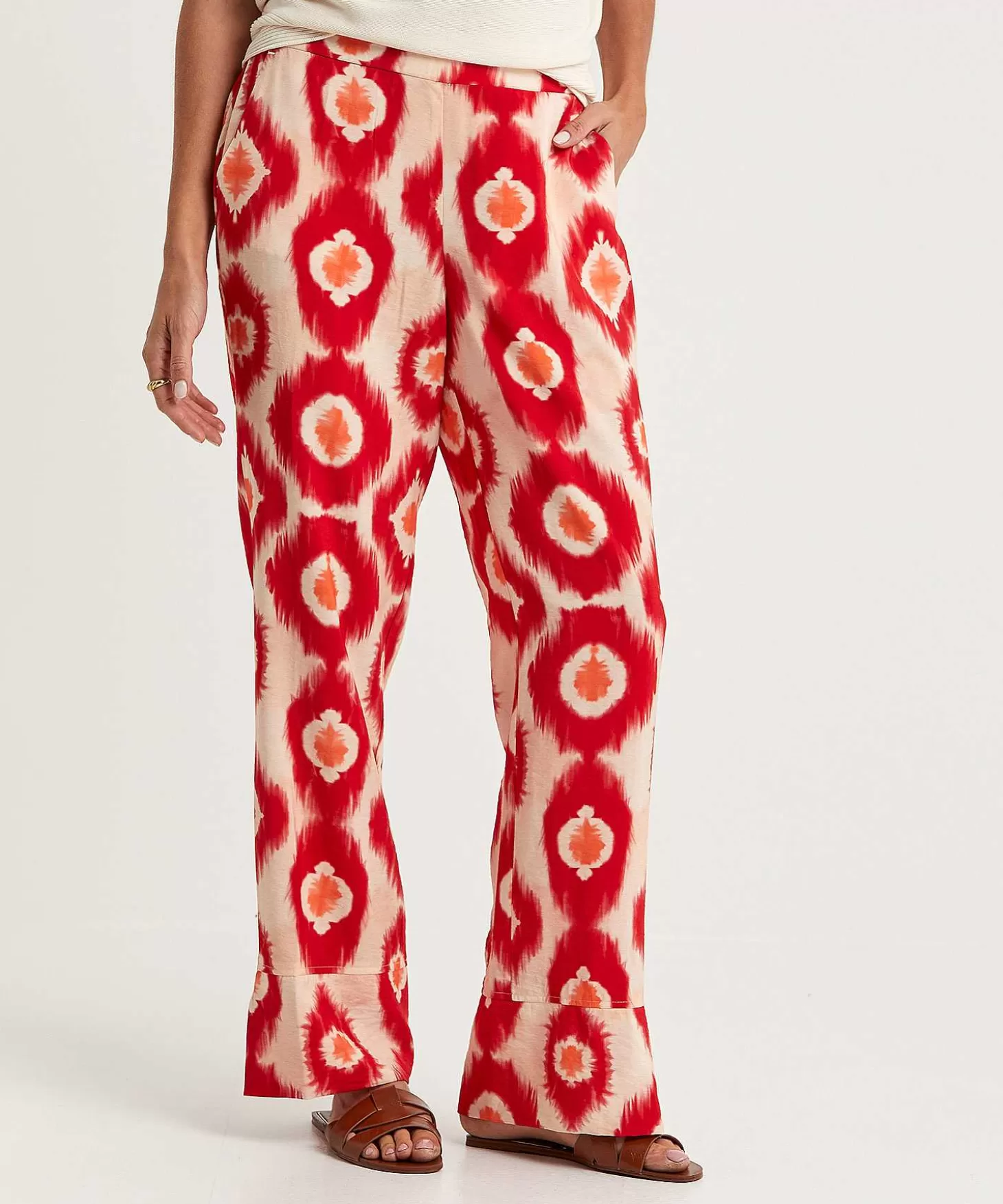 Wide Leg Pants Tie-Dye Dot Natalie*KYRA Sale