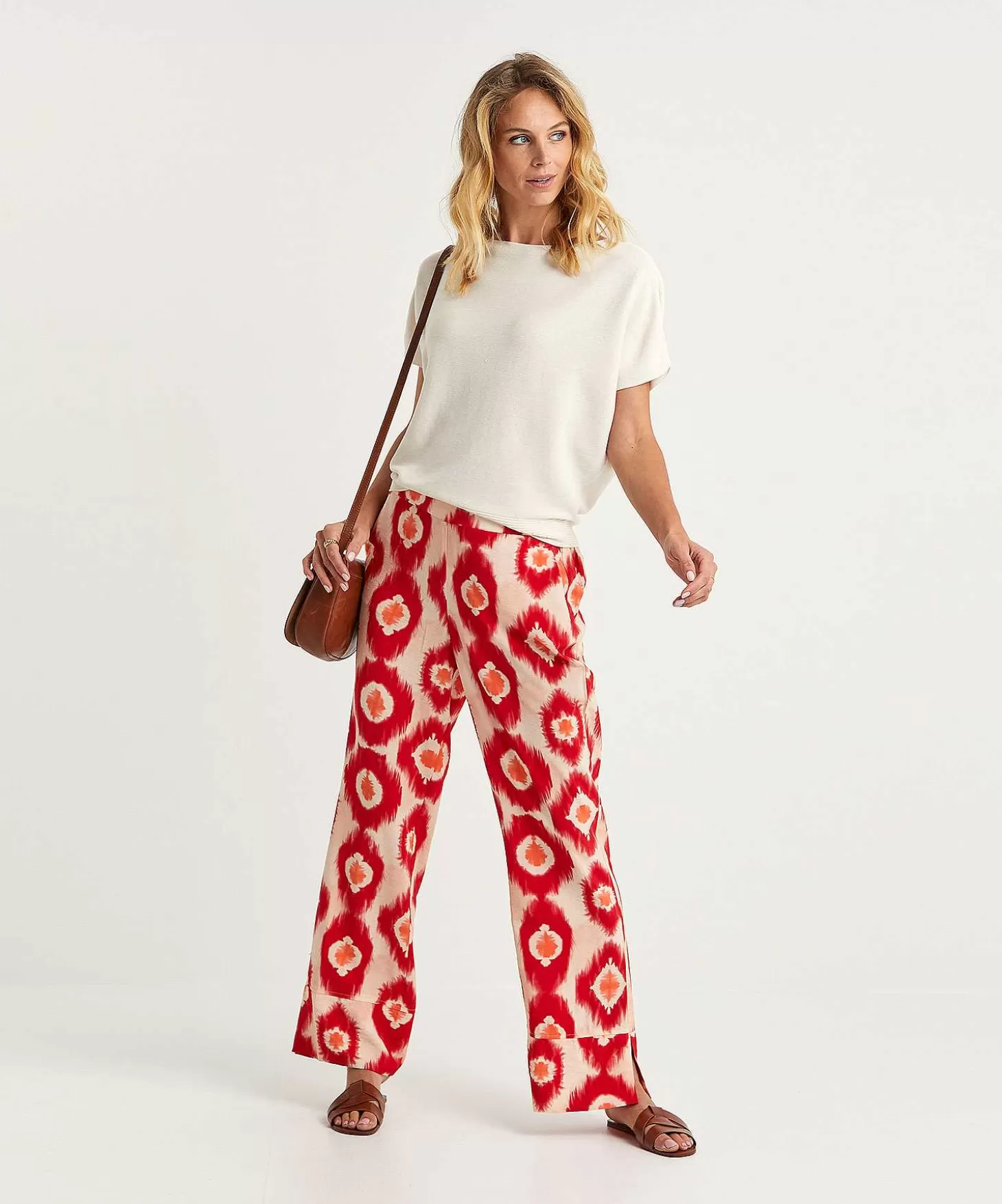 Wide Leg Pants Tie-Dye Dot Natalie*KYRA Sale