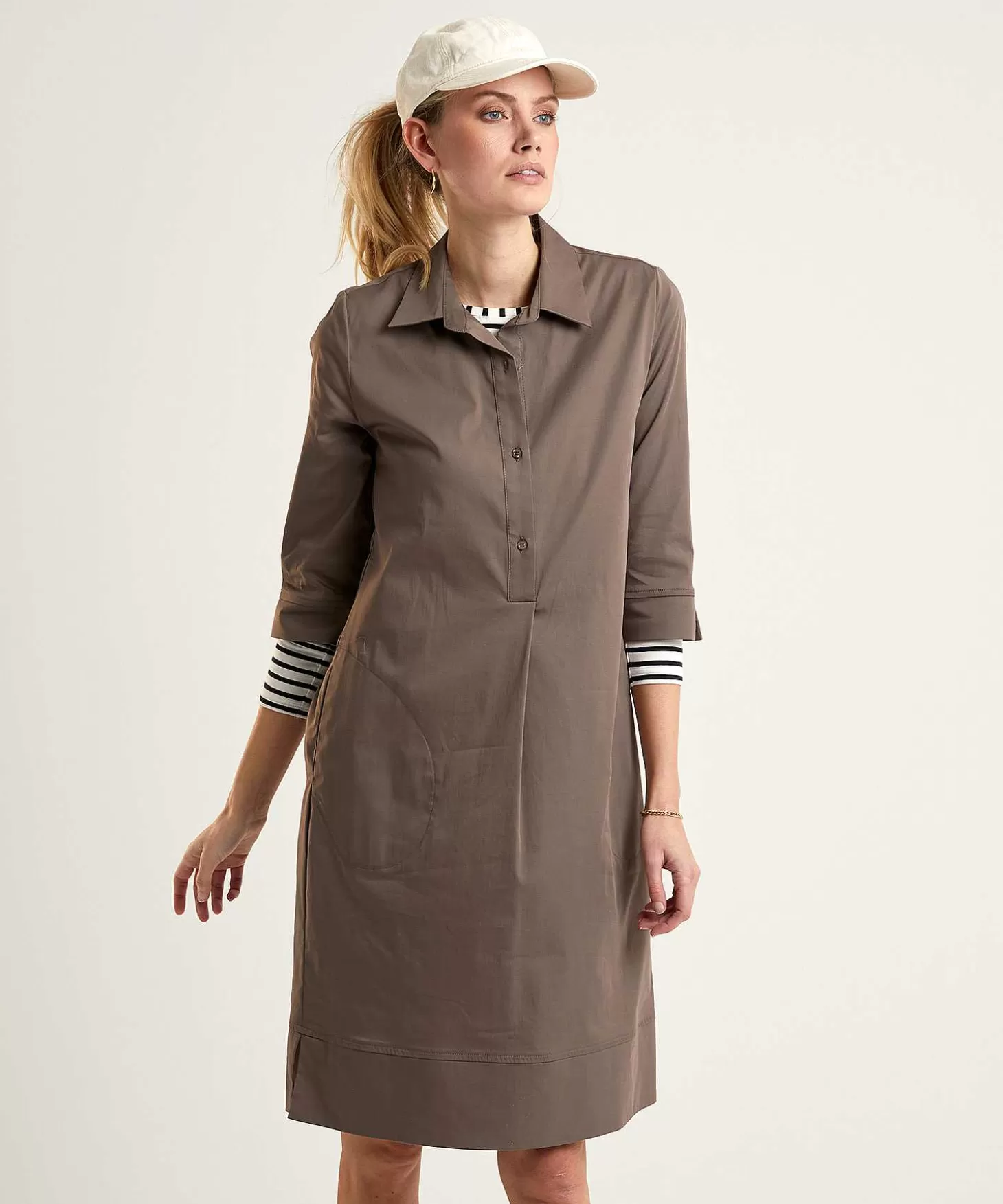 Shirt Dress With Side Pockets*LaSalle Sale