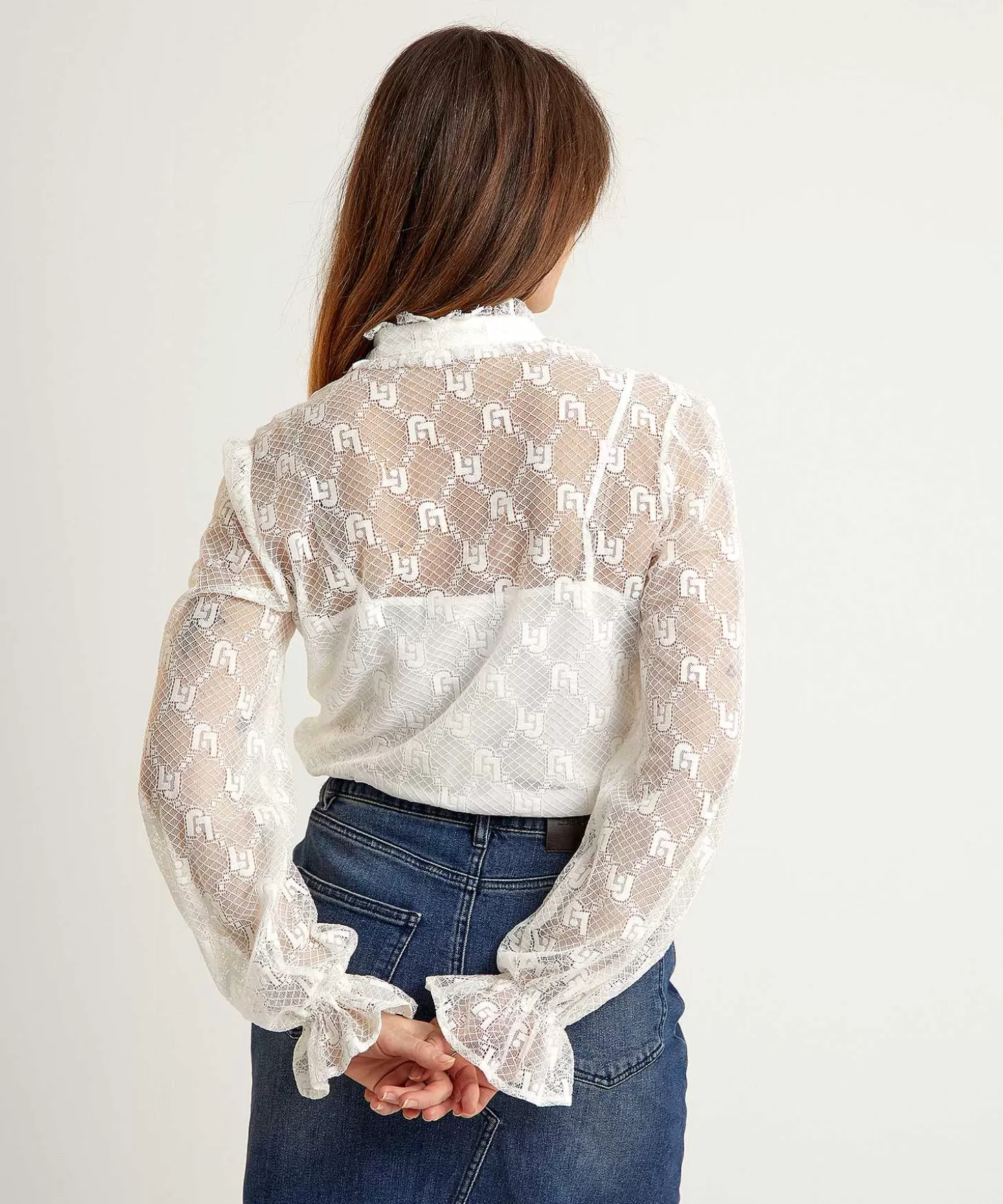 Lace Blouse*LIU JO Hot